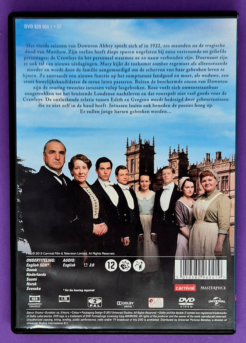 Downton Abbey - Seizoen 4 - Deel 1 DVD