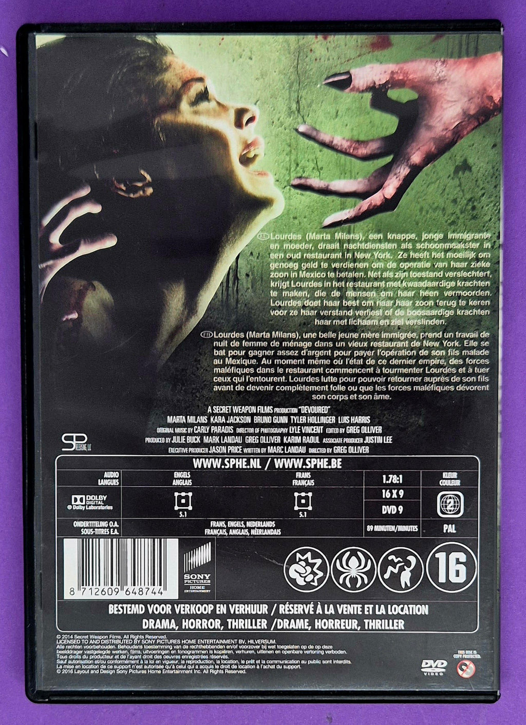 Devoured DVD