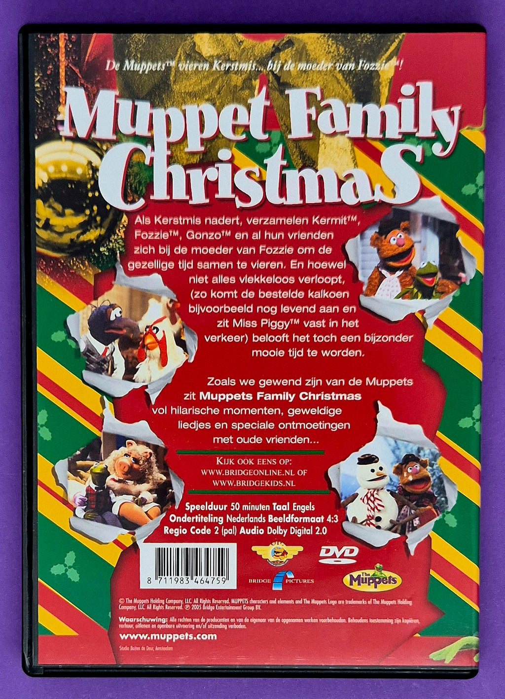Muppet Family Christmas DVD