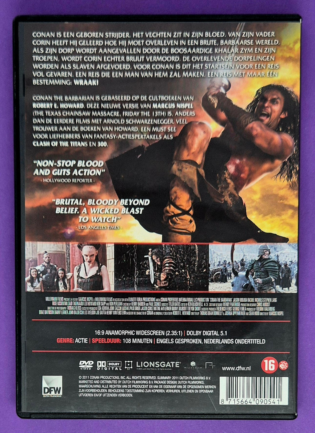 Conan The Barbarian DVD