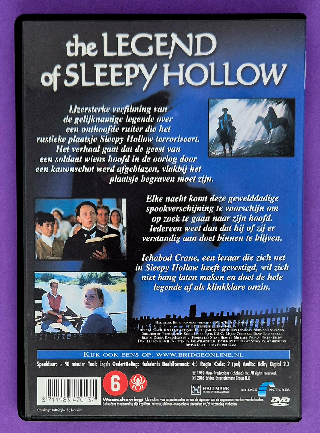 The Legend Of Sleepy Hollow DVD