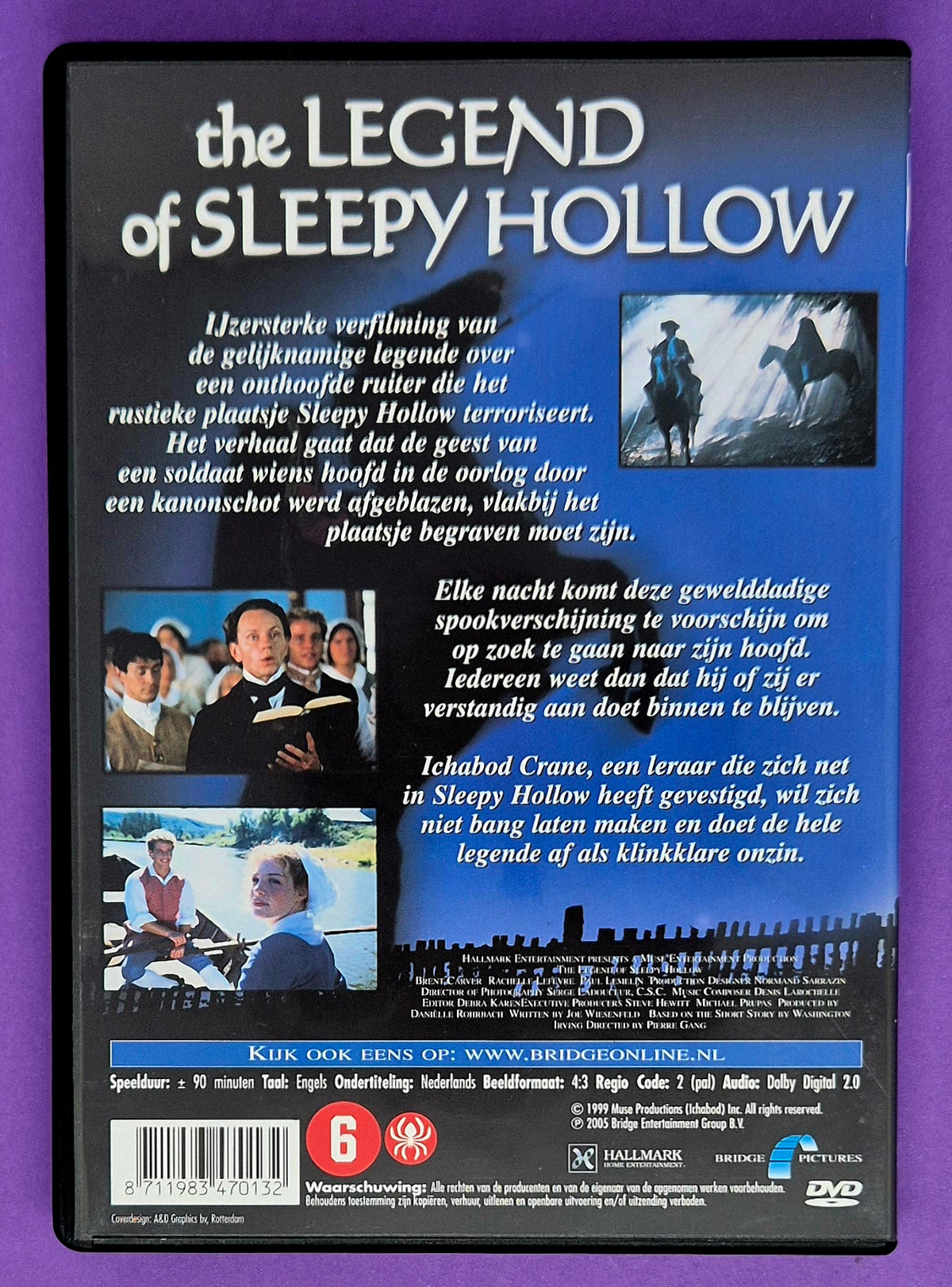 The Legend Of Sleepy Hollow DVD