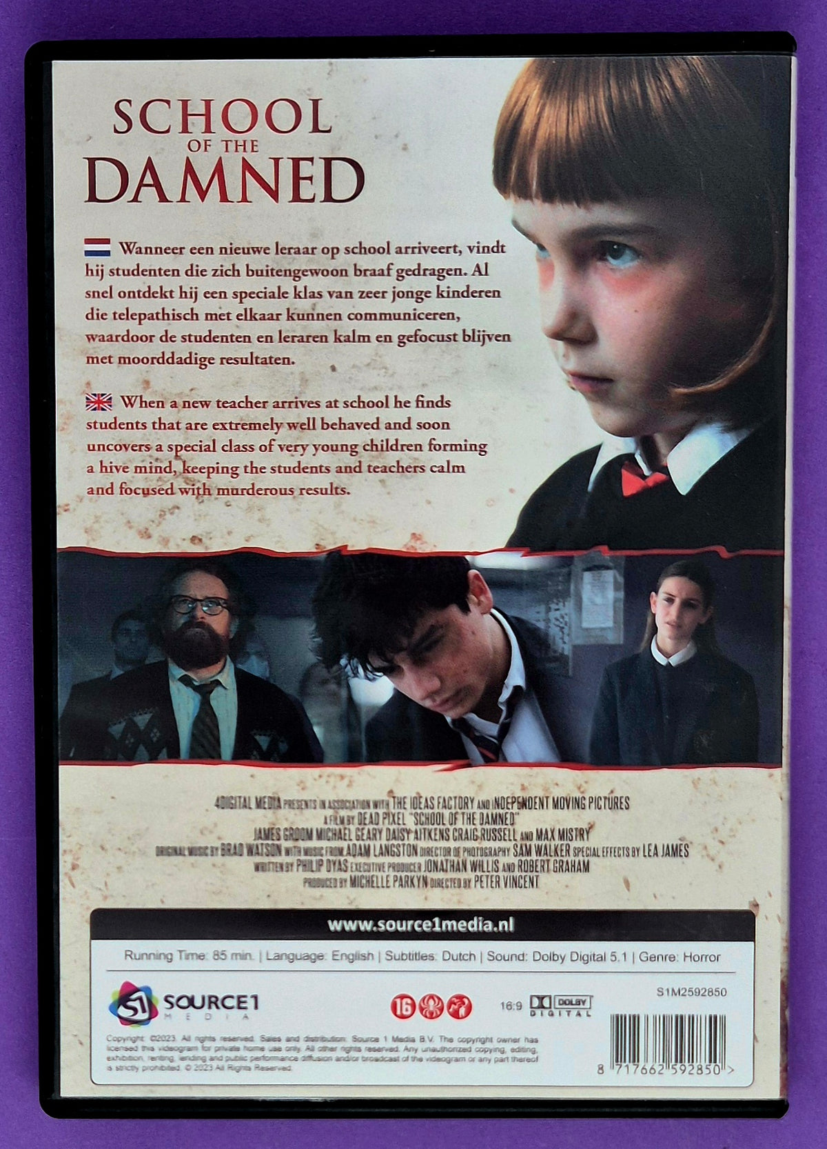 School Of The Damned DVD
