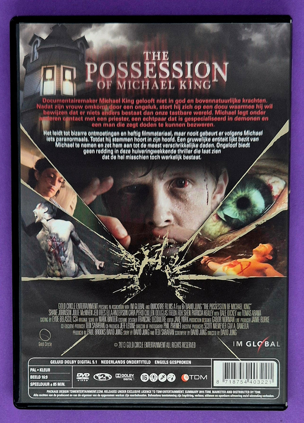 The Possession Of Michael King DVD