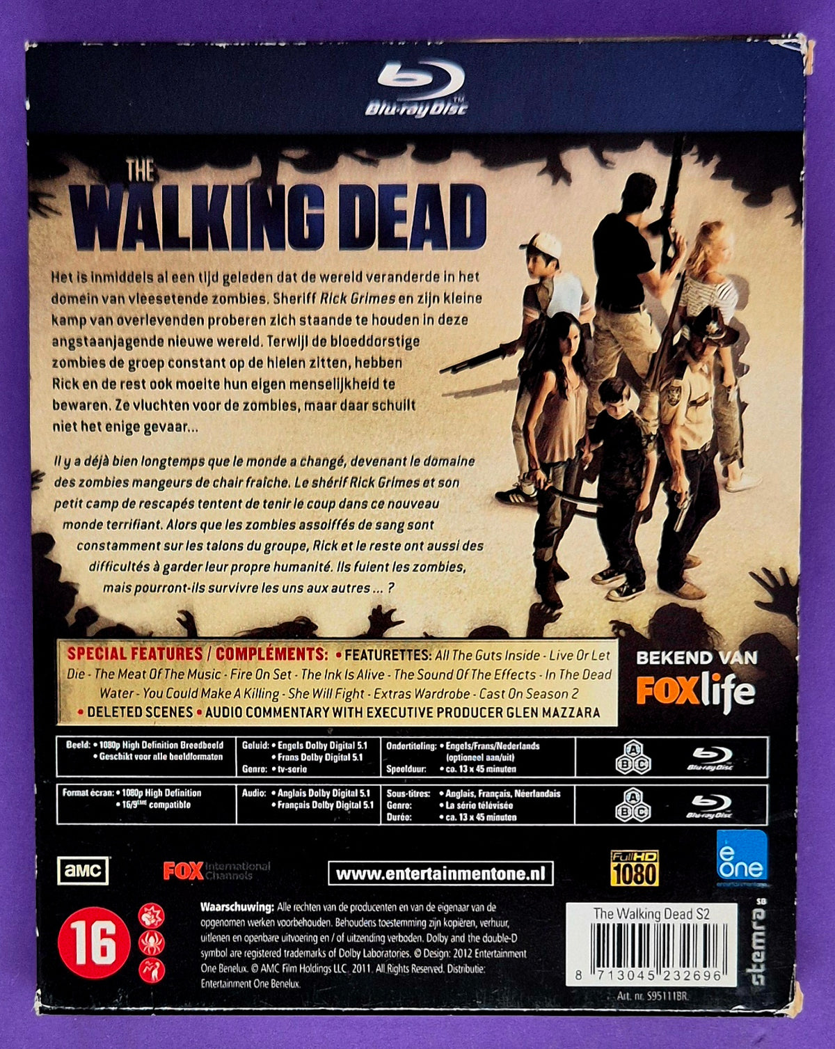 The Walking Dead - Het Complete Tweede Seizoen Blu-ray