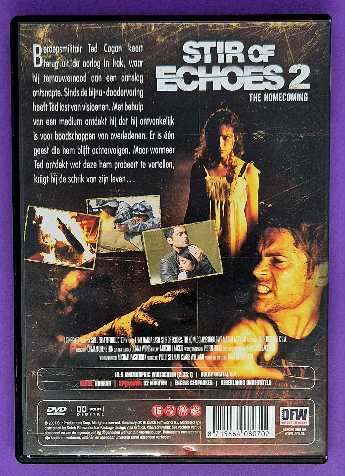Stir Of Echoes 2 - The Homecoming DVD