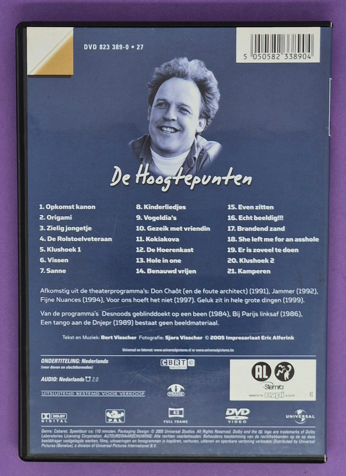 Goud Van Bert Visscher - De Hoogtepunten DVD