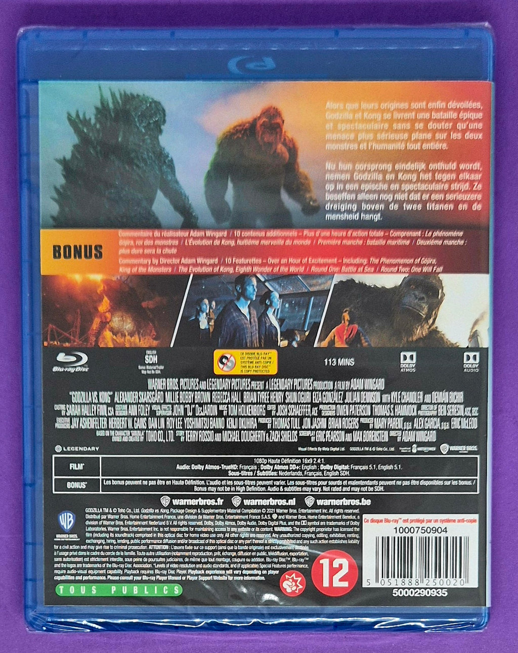Godzilla Vs. Kong Blu-ray