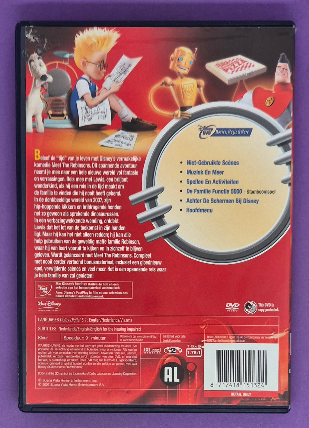 Meet The Robinsons DVD