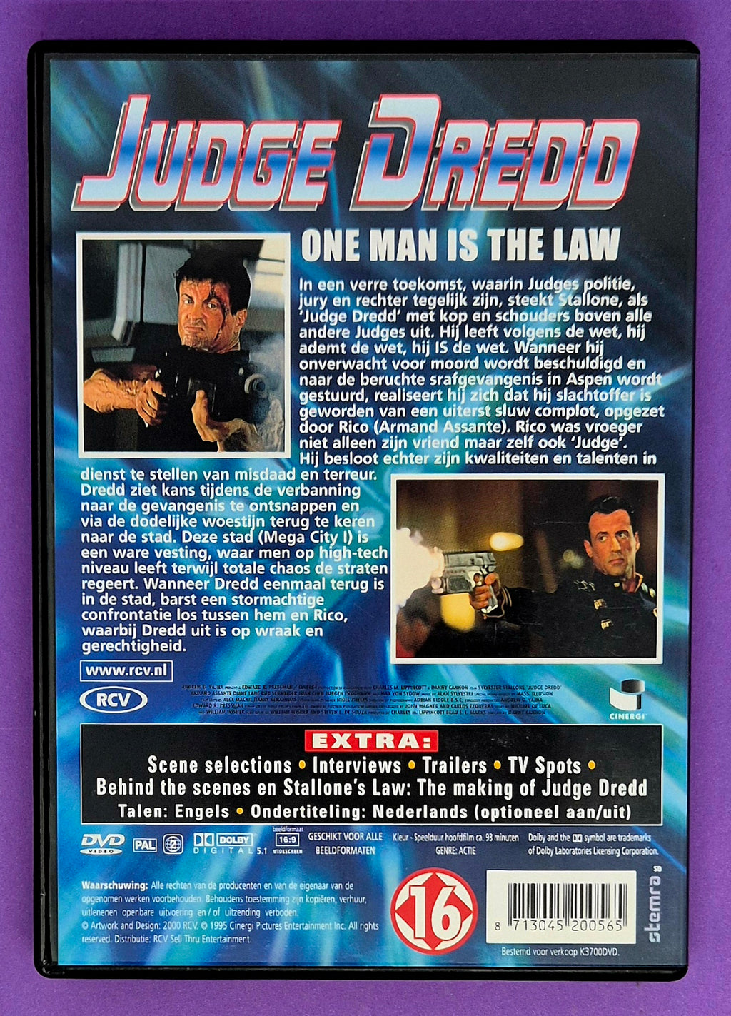 Judge Dredd DVD
