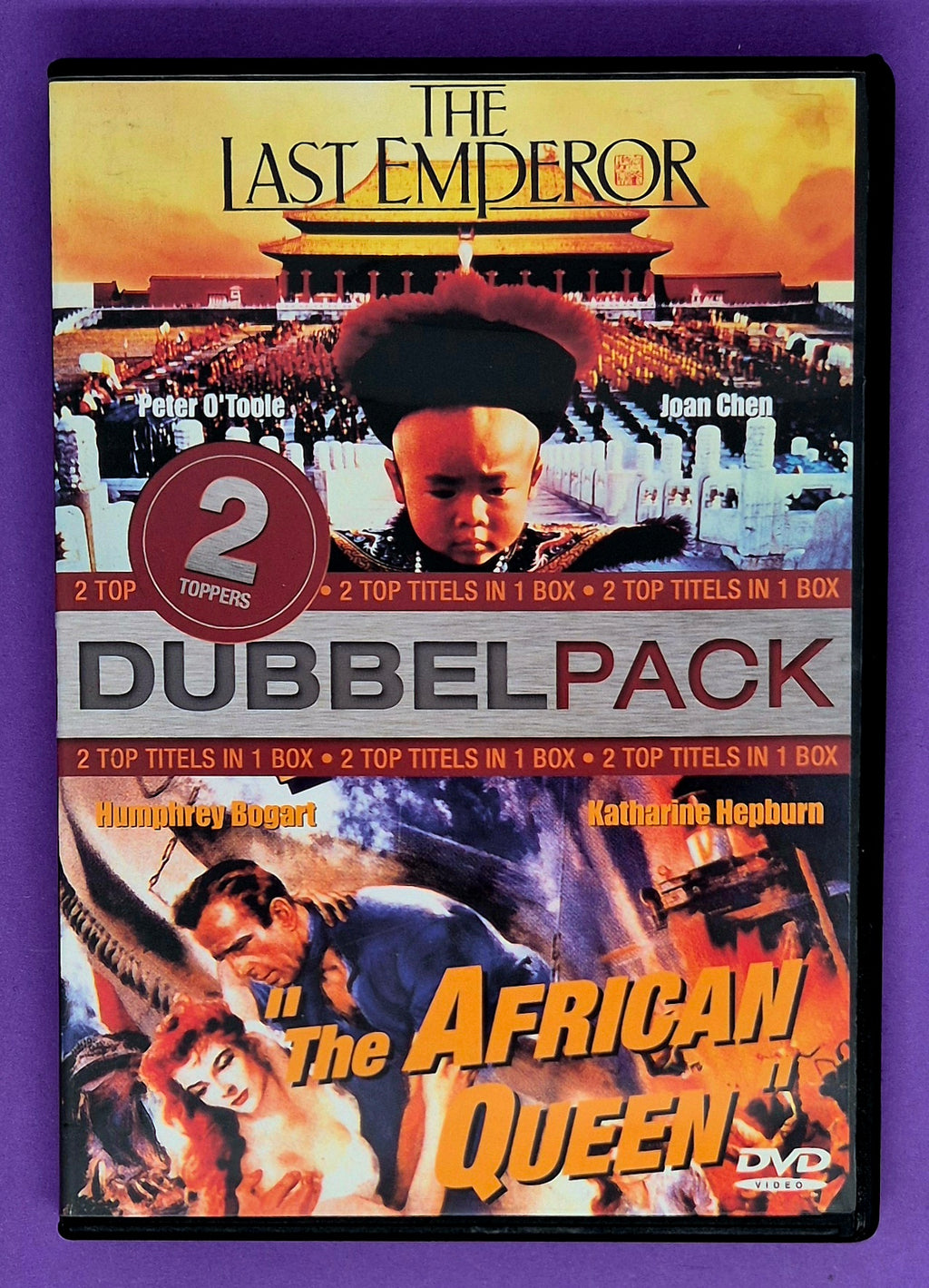 The Last Emperor / The African Queen - Dubbelpack DVD