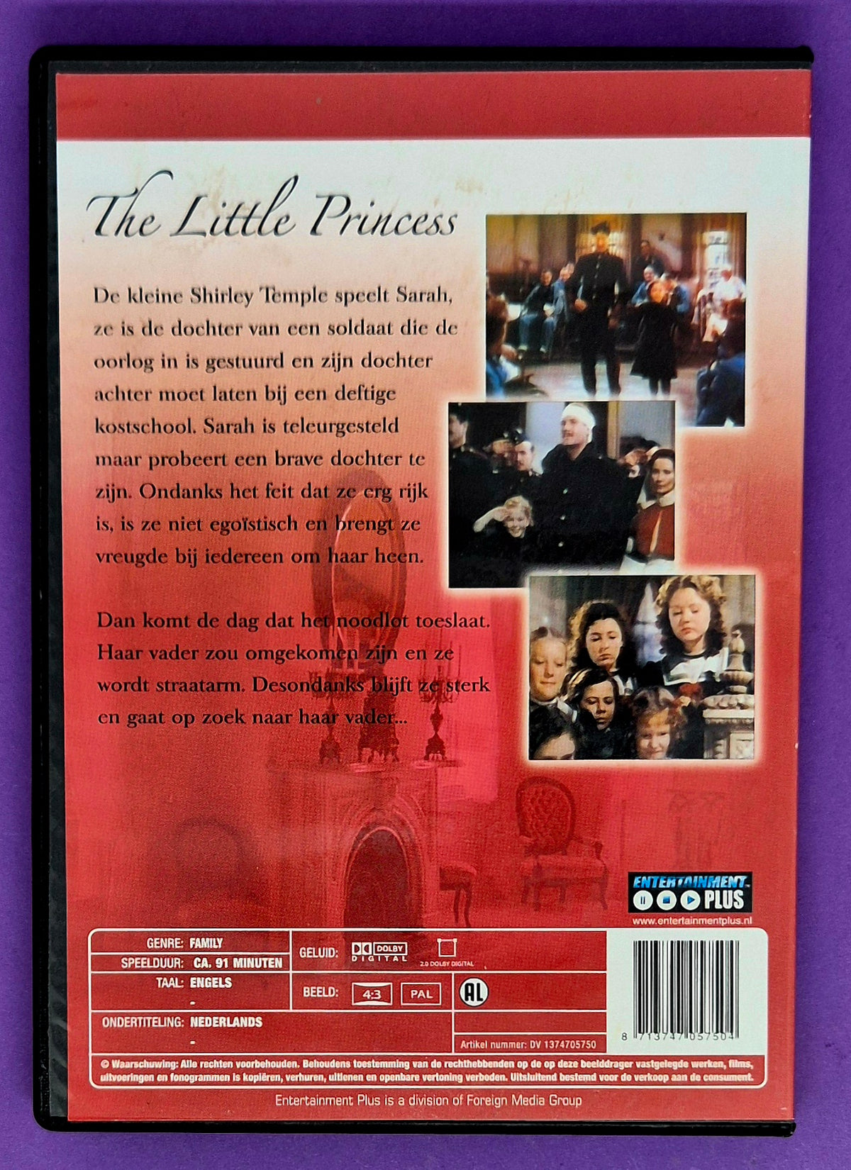 The Little Princess DVD