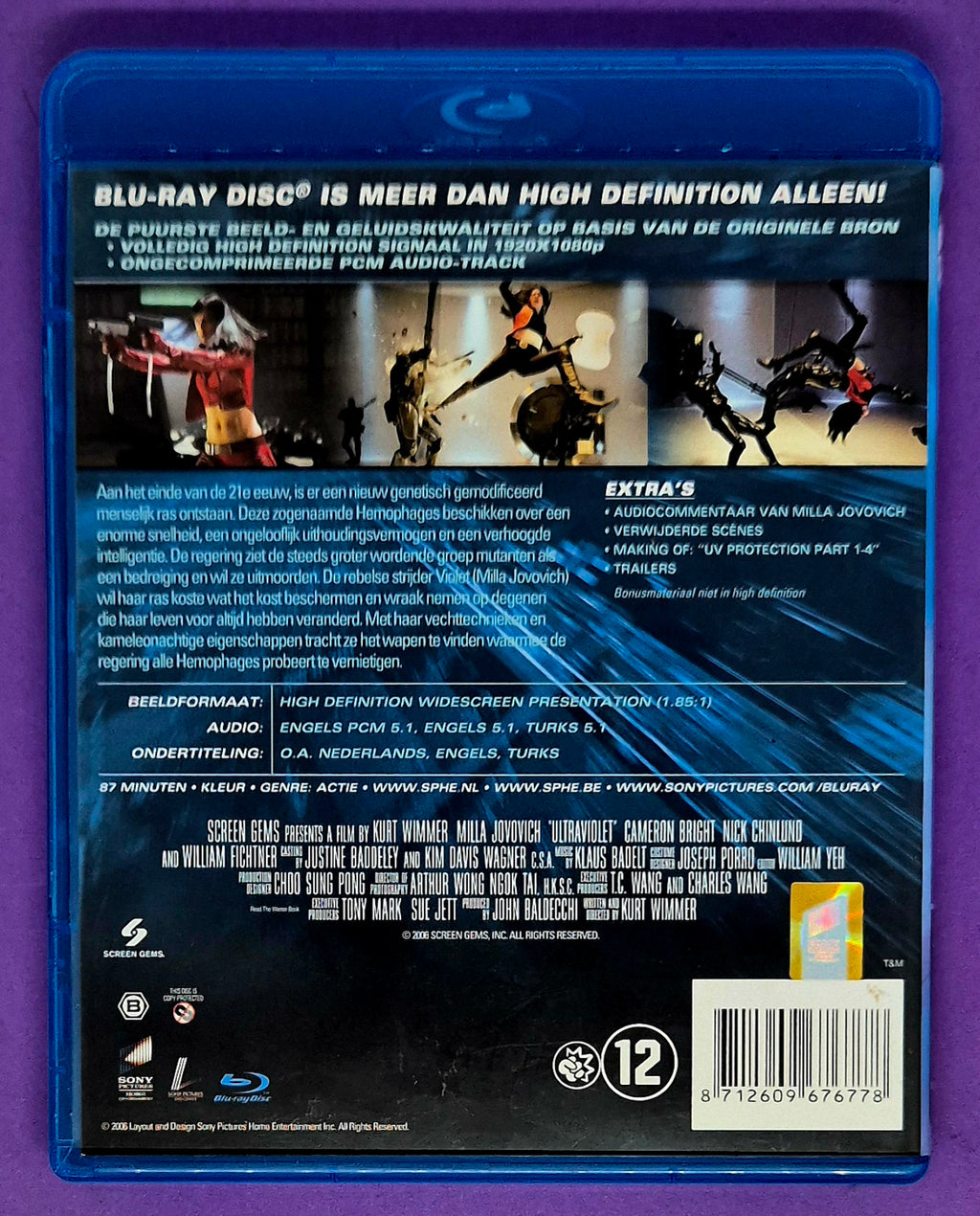 Ultraviolet Blu-ray