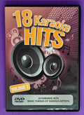 18 Karaoke Hits - Volume 1 DVD