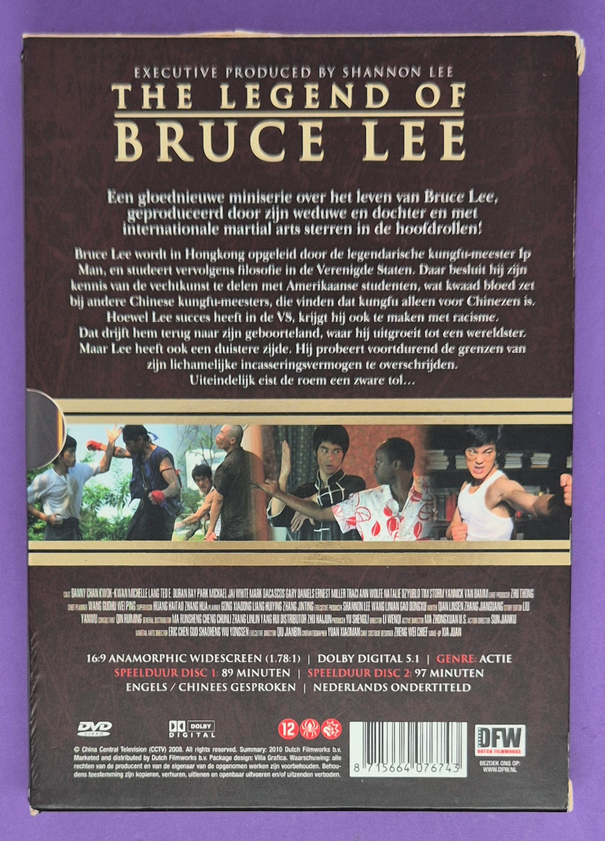 The Legend Of Bruce Lee - Miniserie DVD