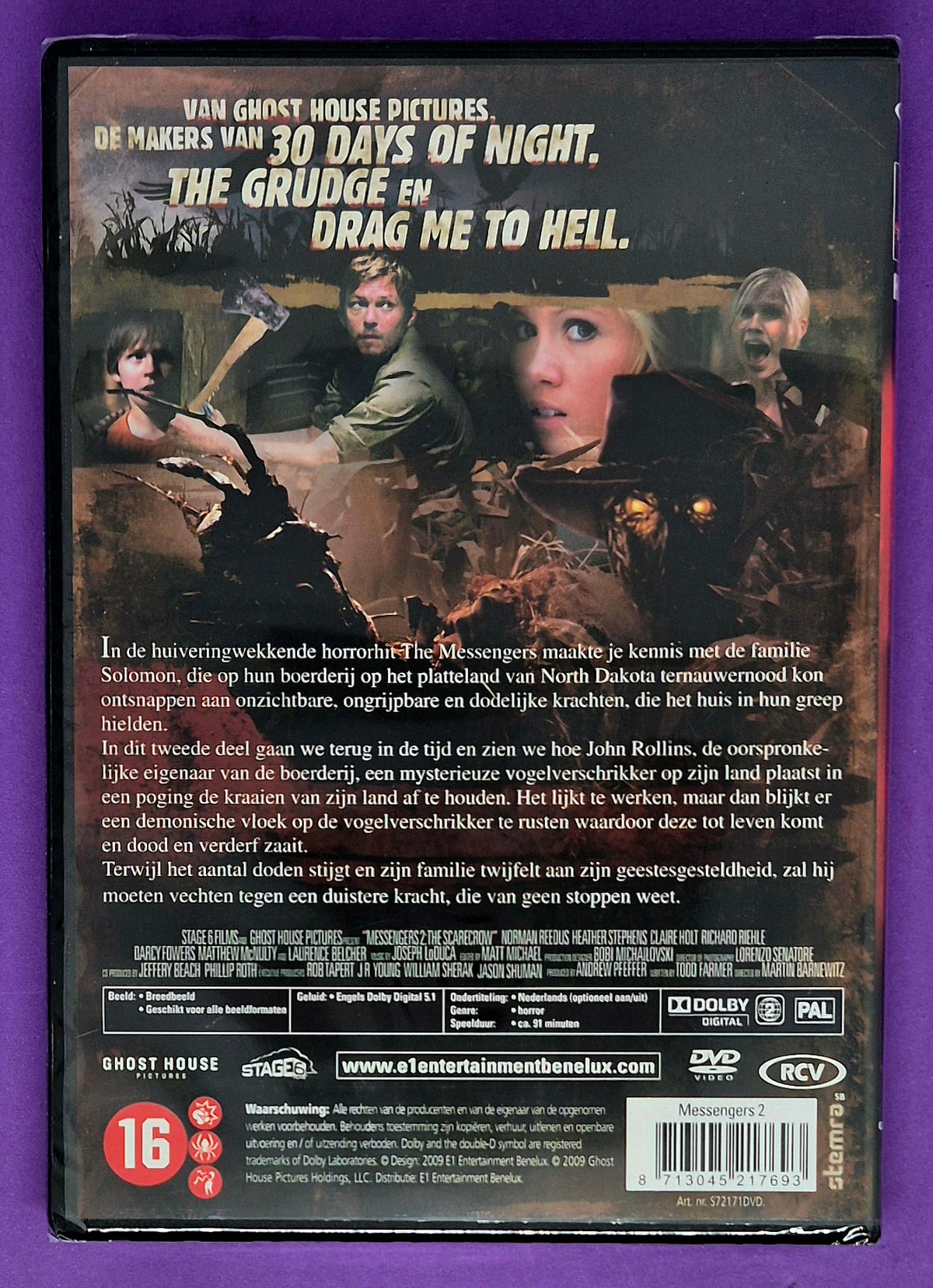 Messengers 2: The Scarecrow DVD
