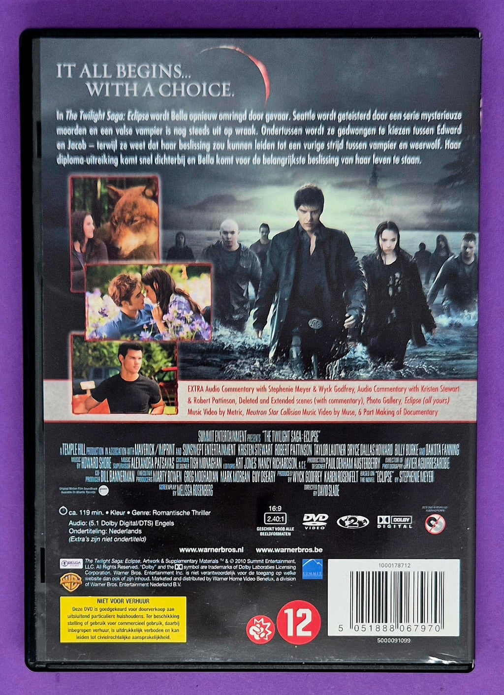 The Twilight Saga: Eclipse - 2 Disc Special Edition DVD
