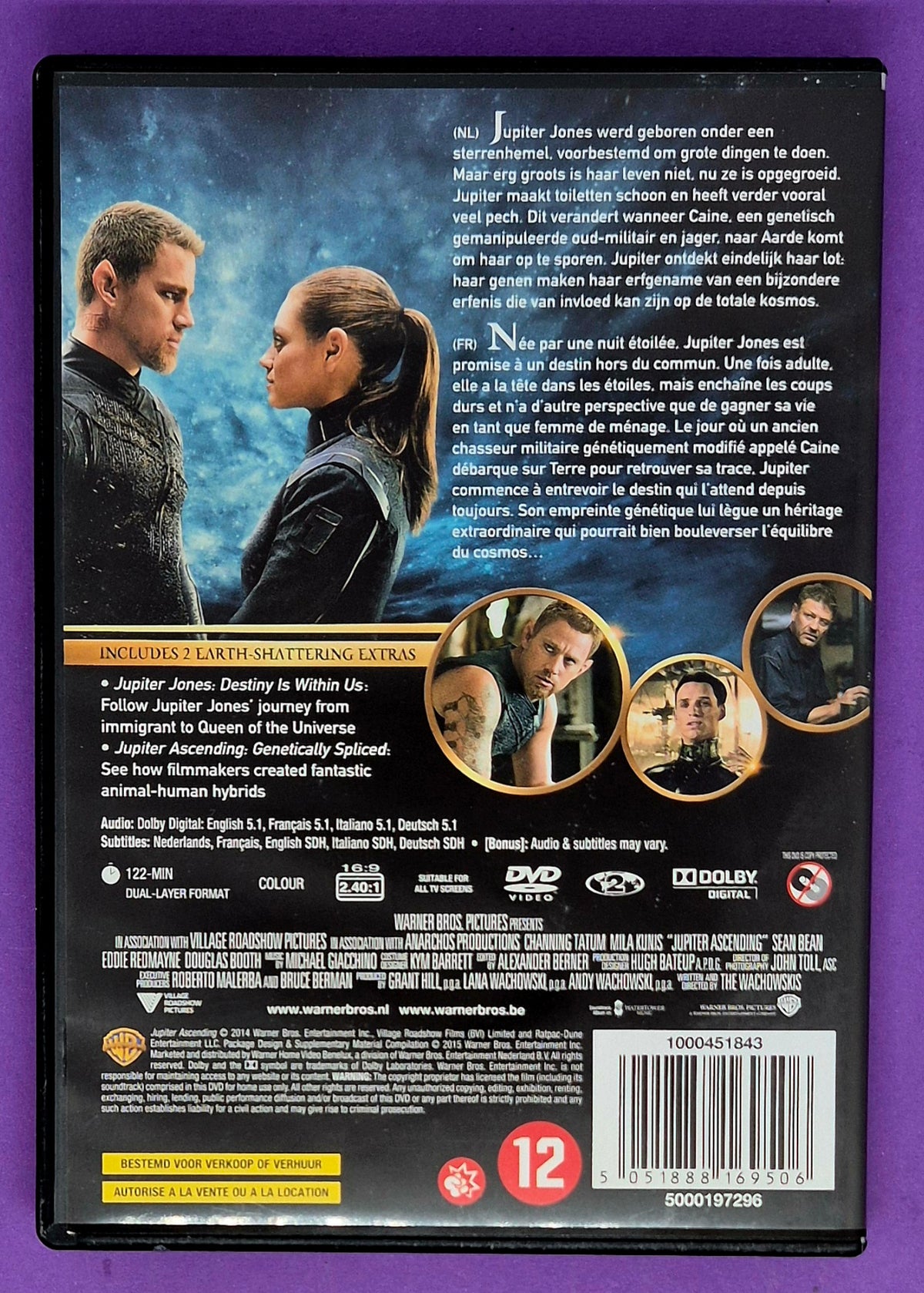 Jupiter Ascending DVD