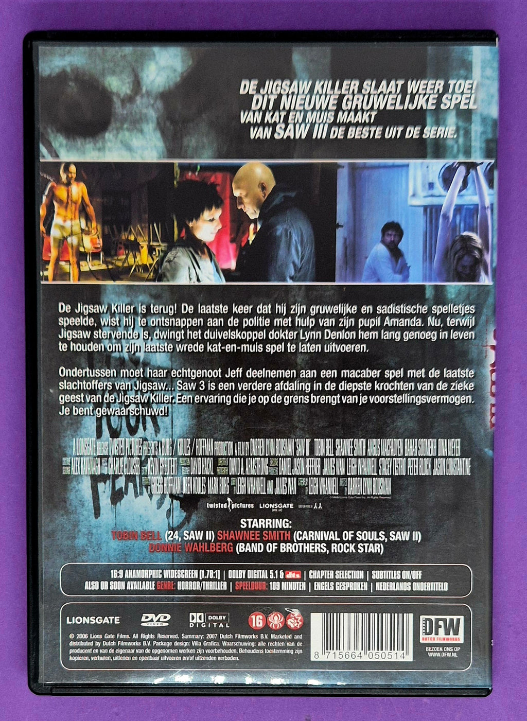Saw III DVD