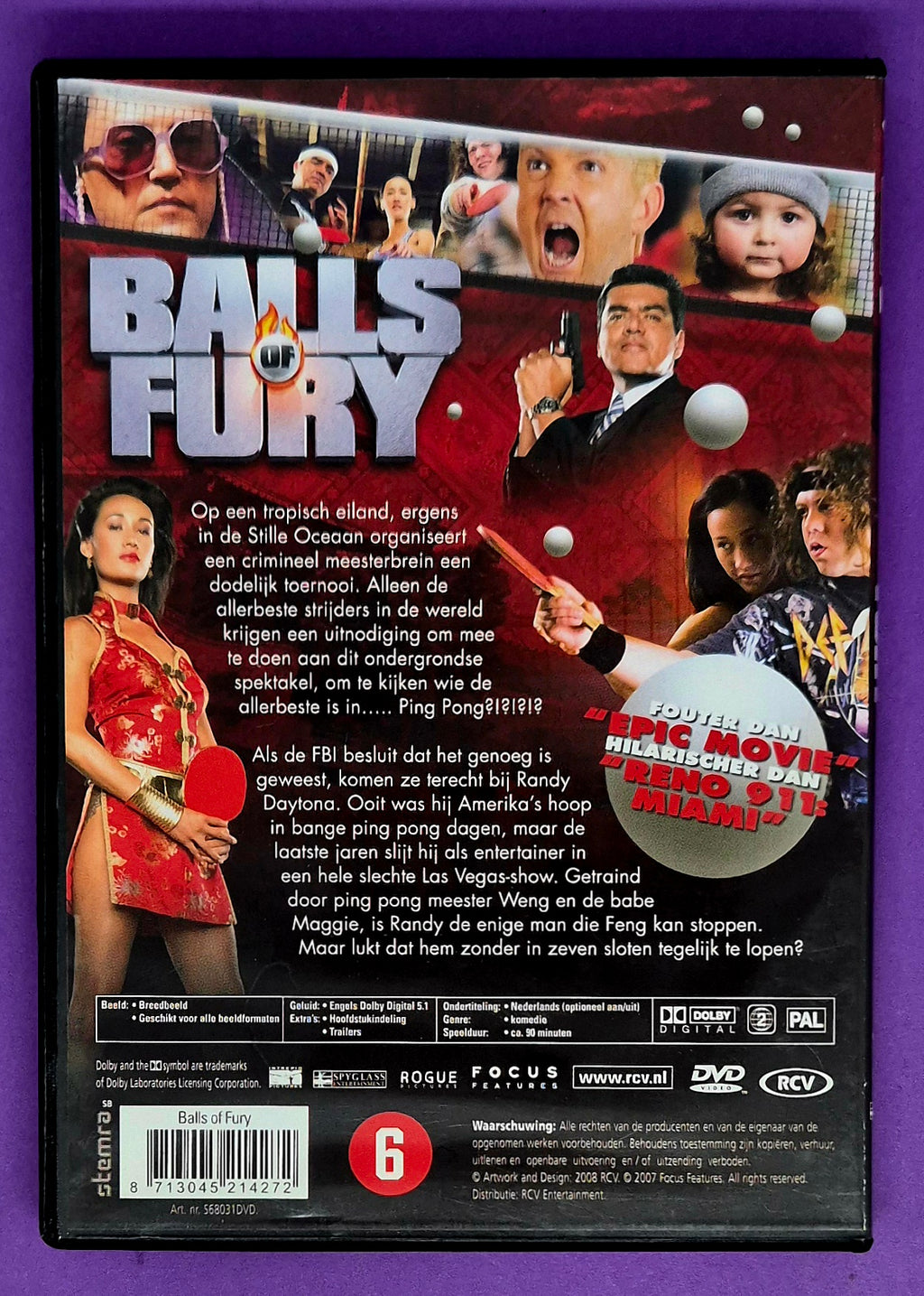 Balls Of Fury DVD