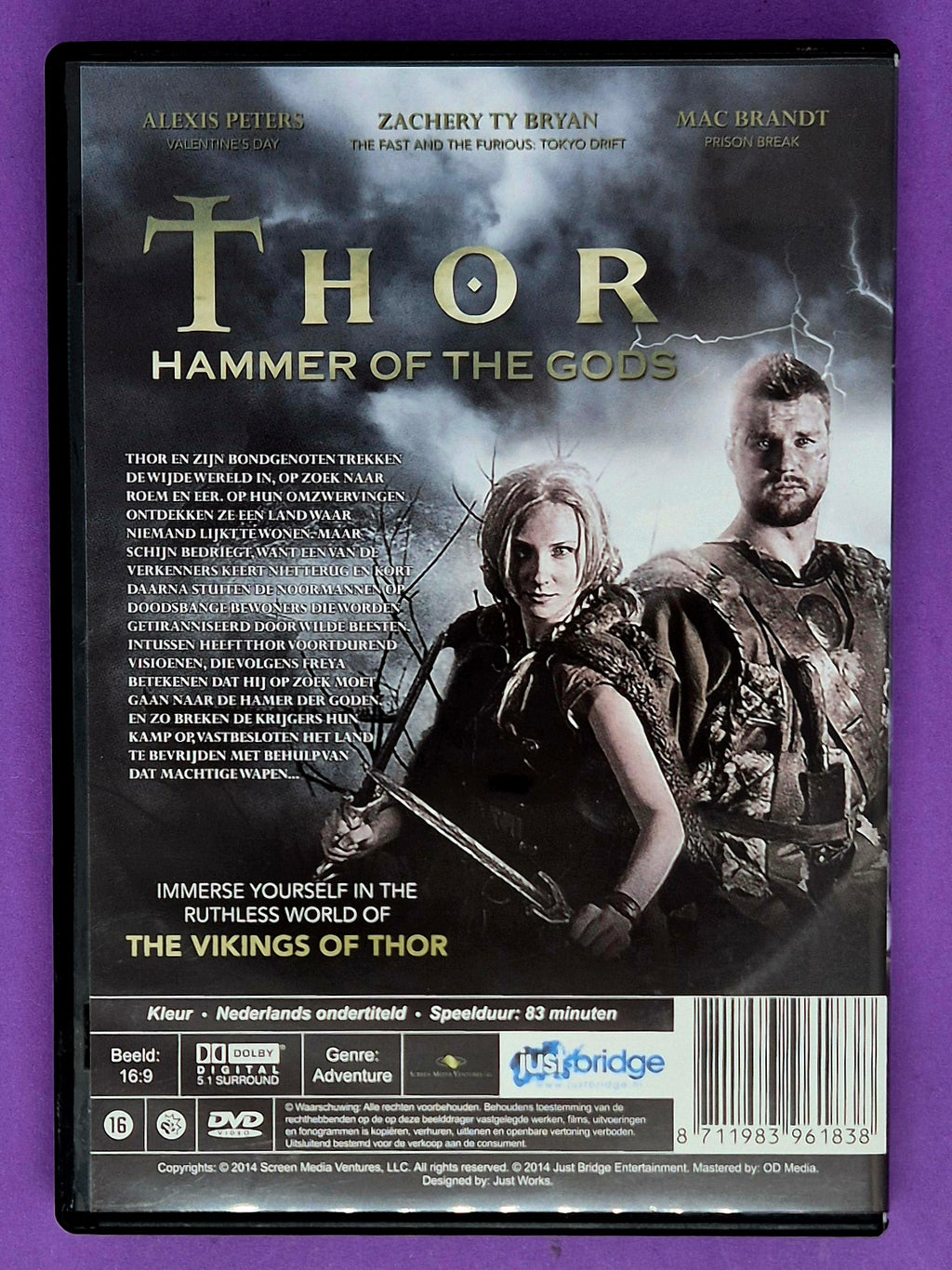 Thor: Hammer Of The Gods DVD
