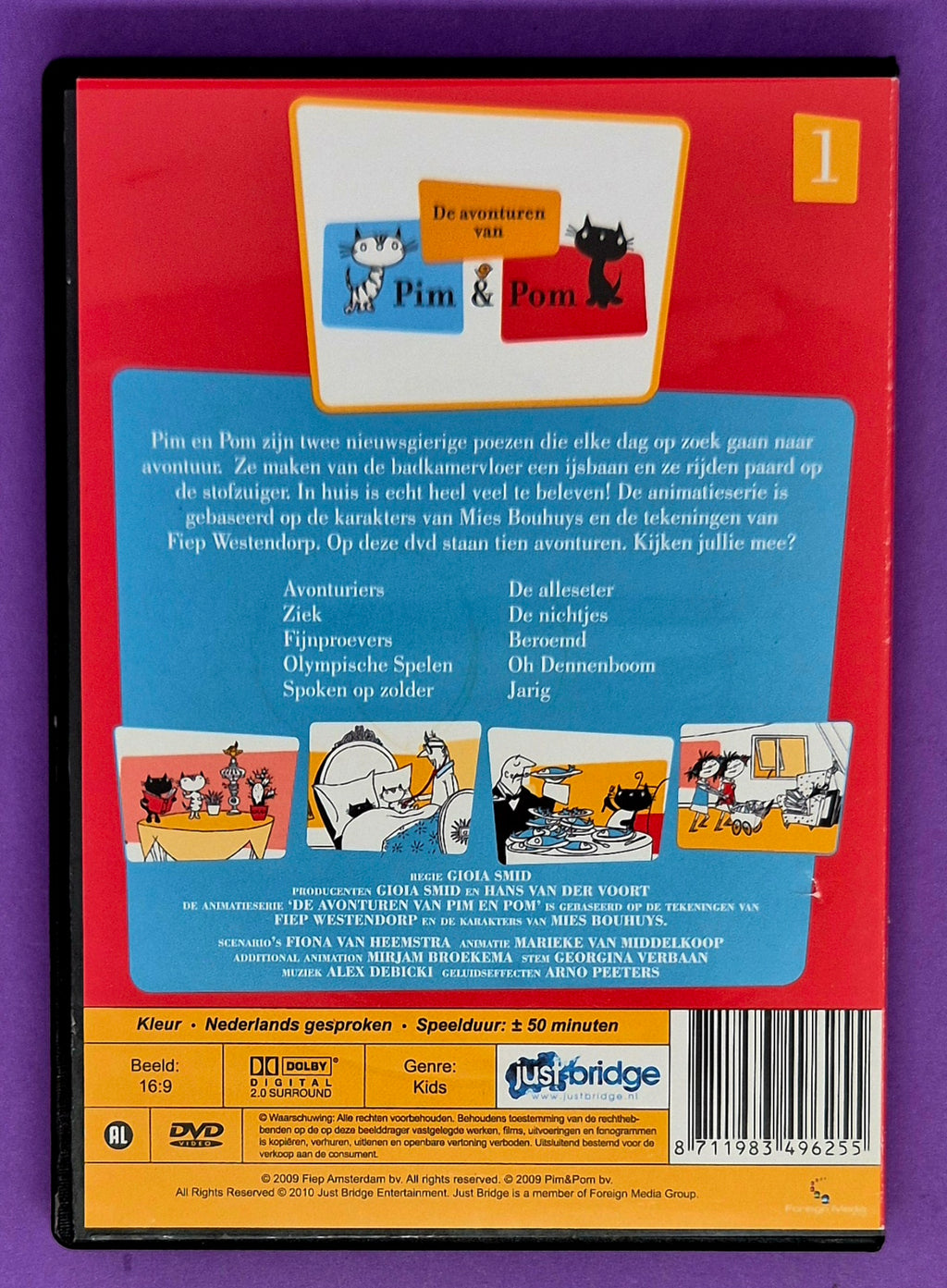 De Avonturen Van Pim & Pom - Op Avontuur In Huis - Deel 1 DVD