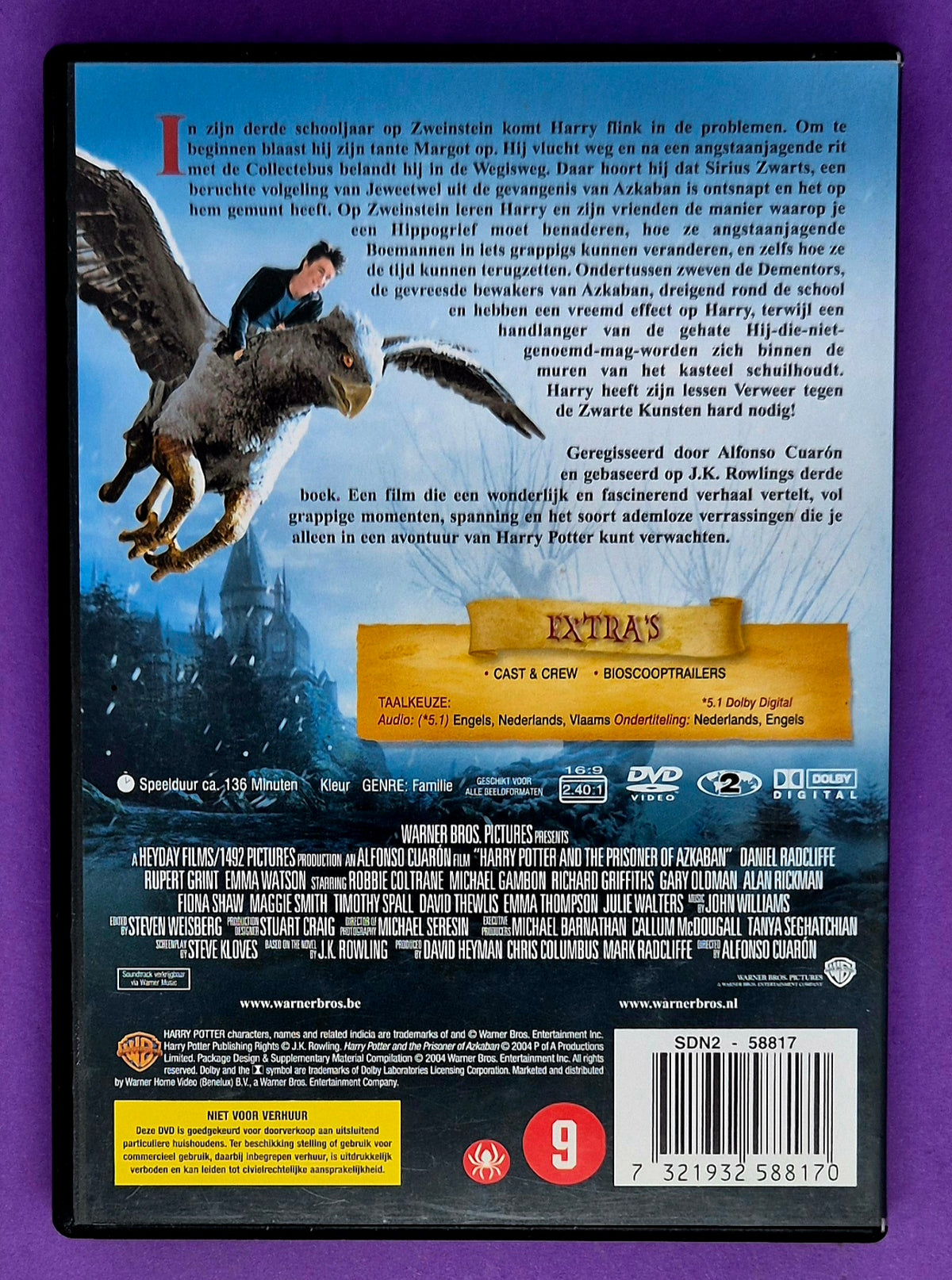 Harry Potter En De Gevangene Van Azkaban - 1-Disc Edition DVD