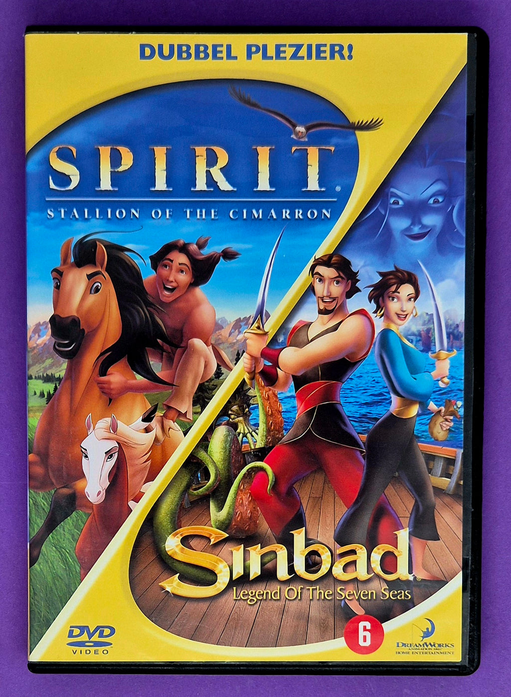 Spirit: Stallion Of The Cimarron / Sinbad: Legend Of The Seven Seas DVD