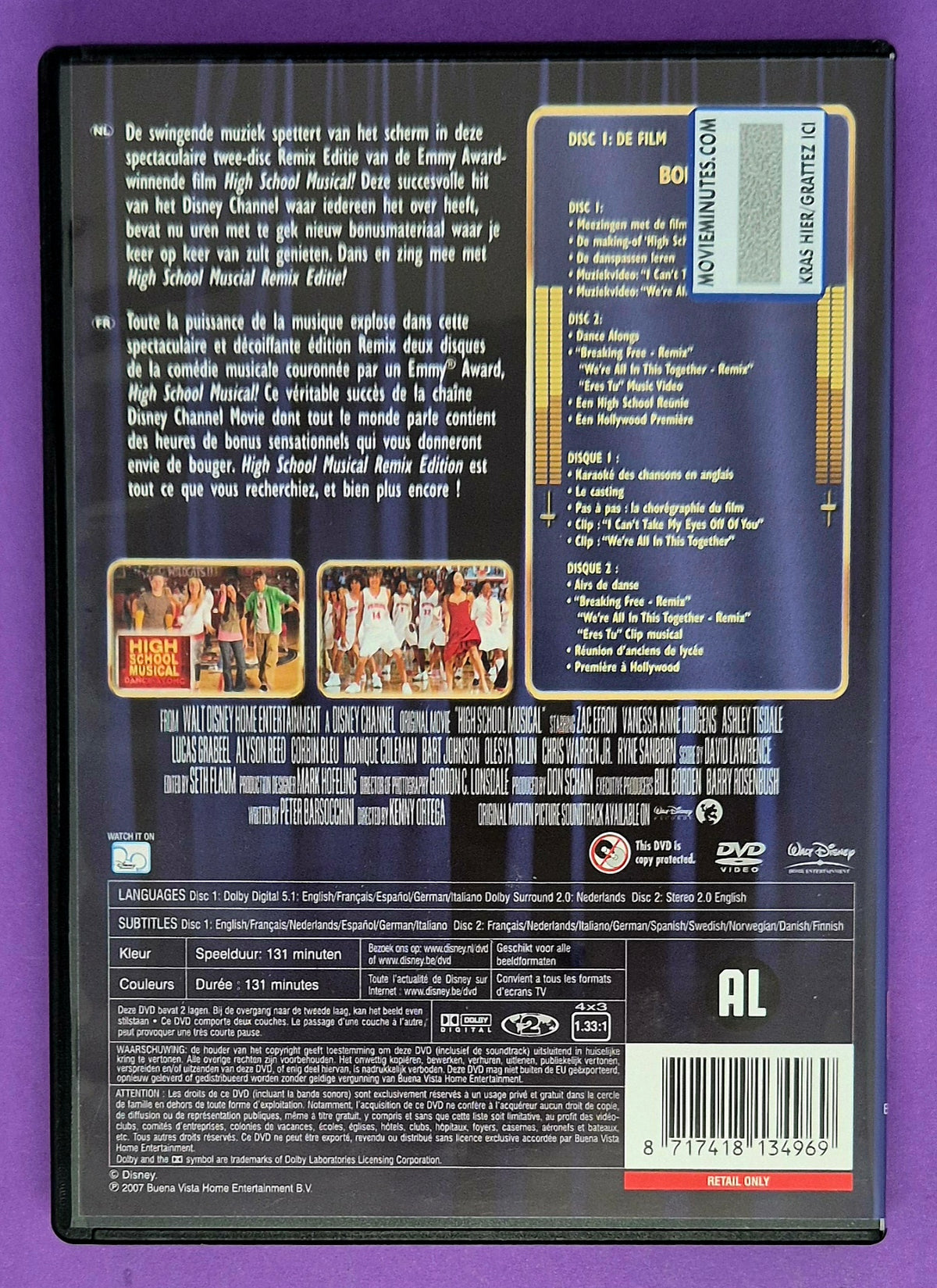 High School Musical - Remix Edition 2 Disc DVD