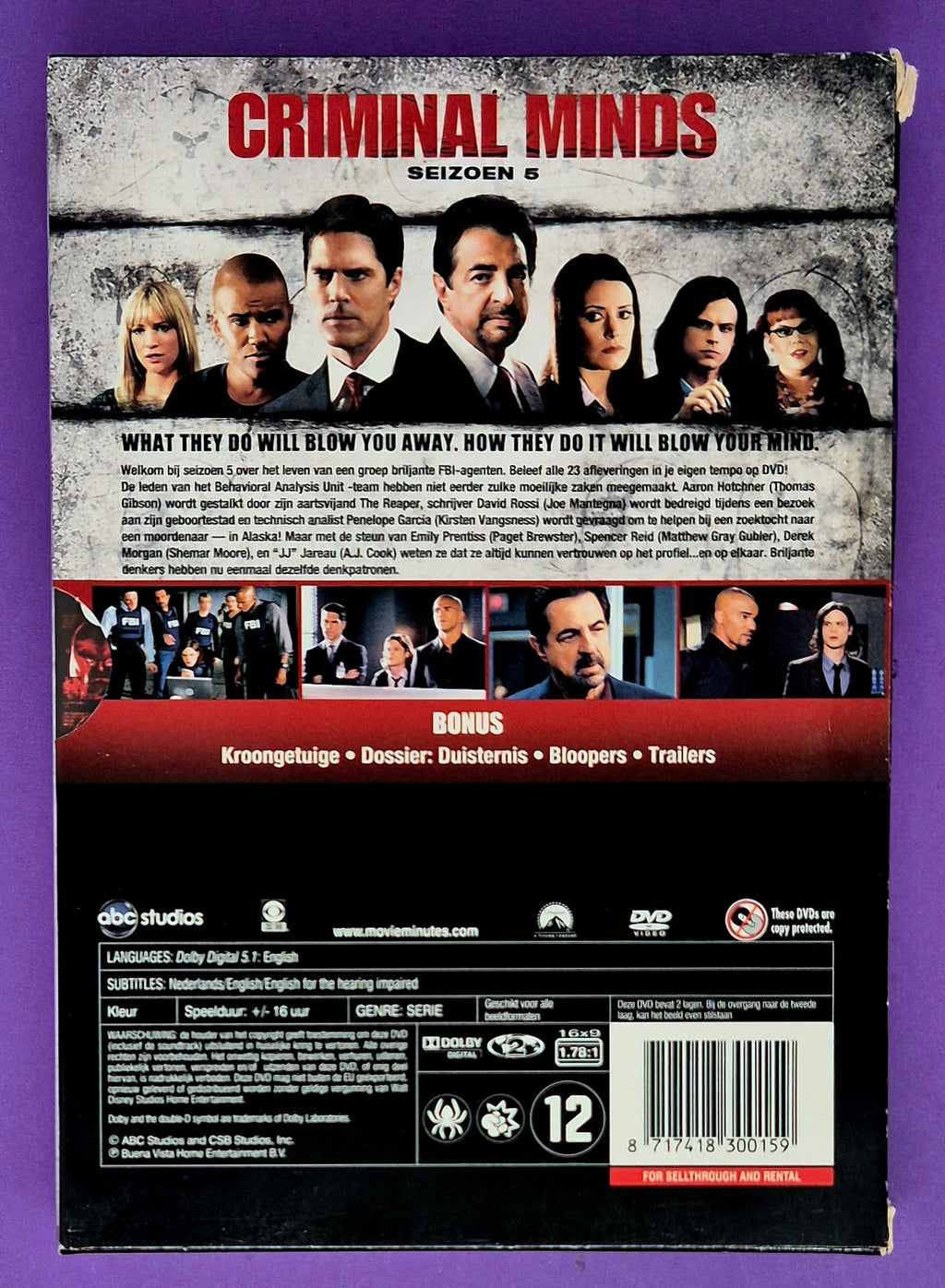Criminal Minds - Seizoen 5 DVD