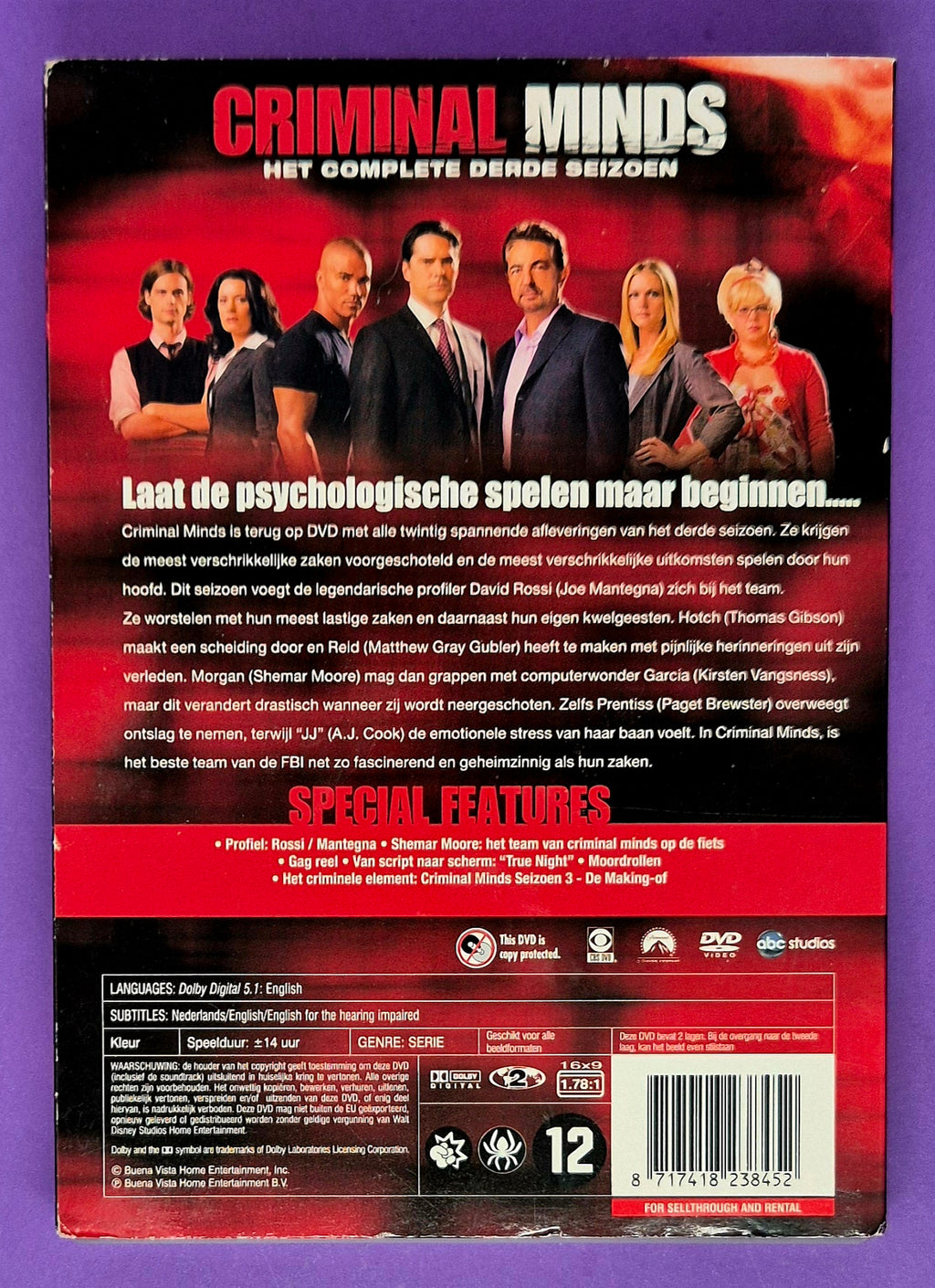 Criminal Minds - Seizoen 3 DVD