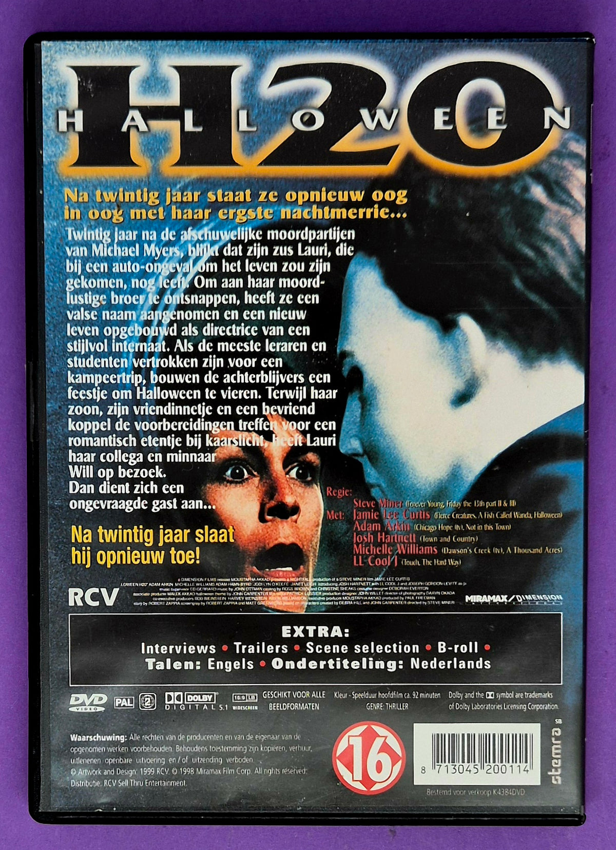 Halloween H20: 20 Years Later DVD