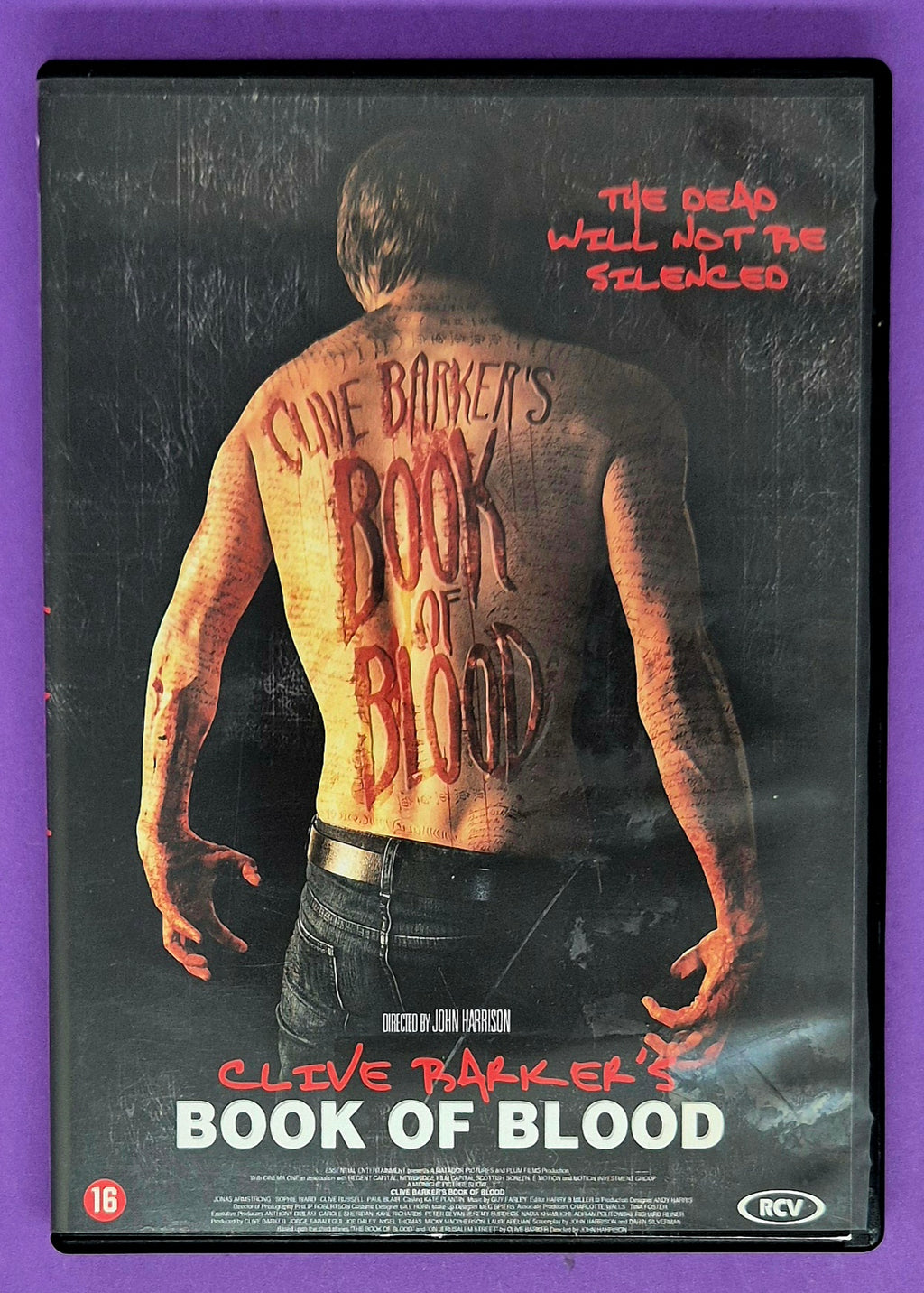 Clive Barker's Book Of Blood DVD