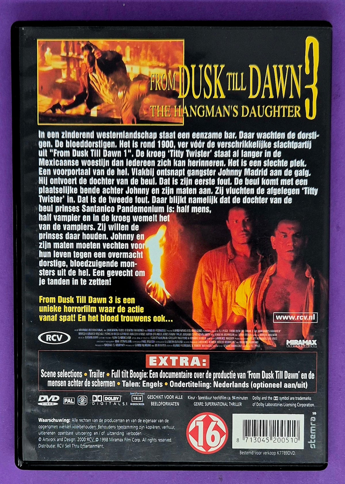 From Dusk Till Dawn 3 - The Hangman's Daughter DVD
