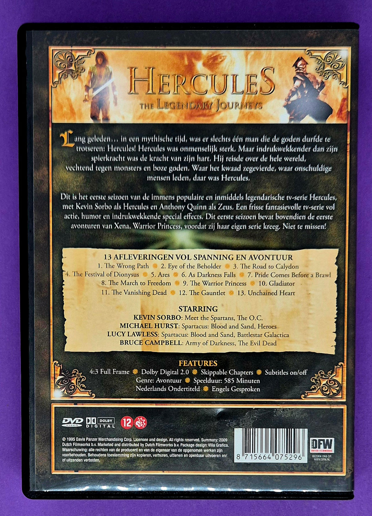 Hercules: The Legendary Journeys - Seizoen 1 DVD