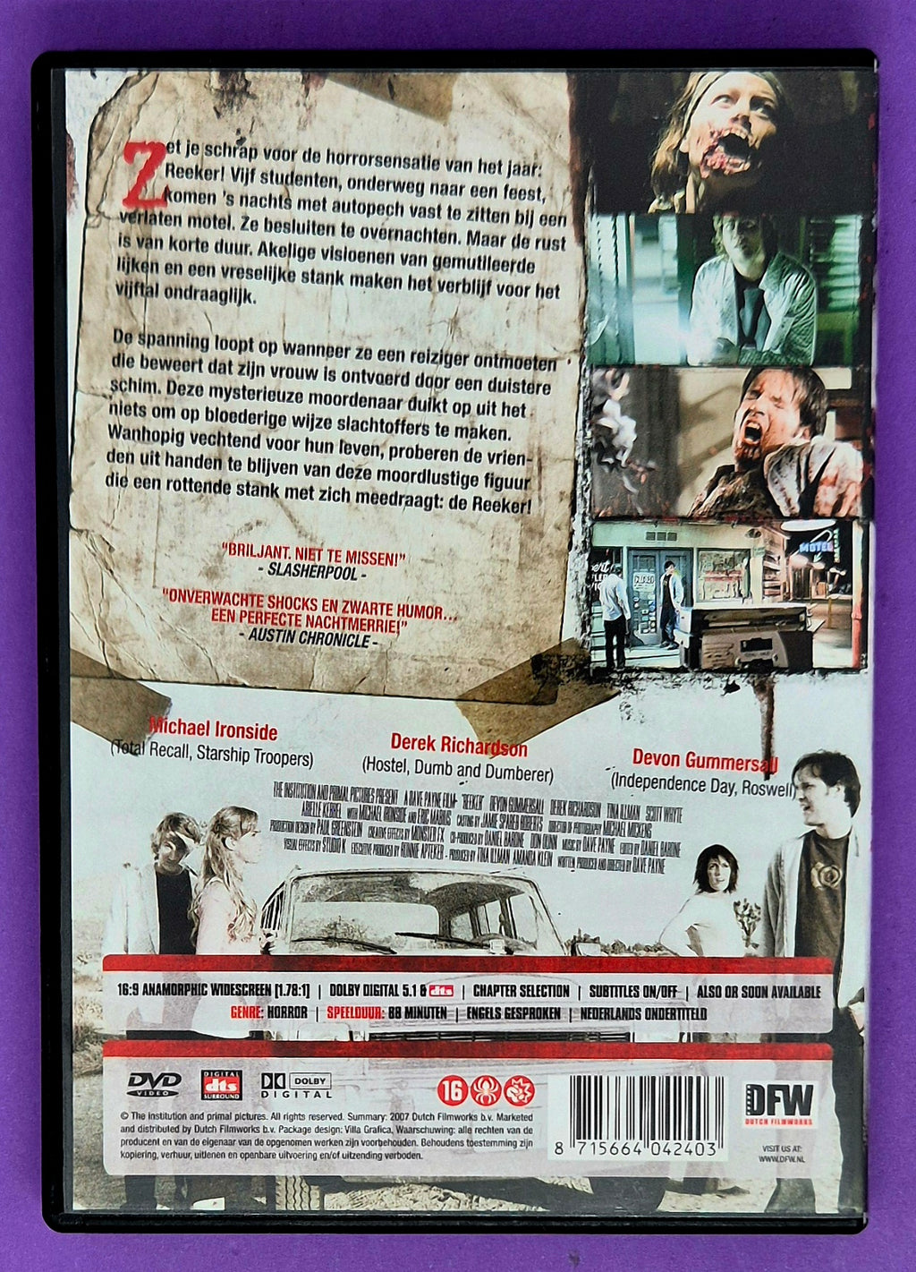 Reeker DVD