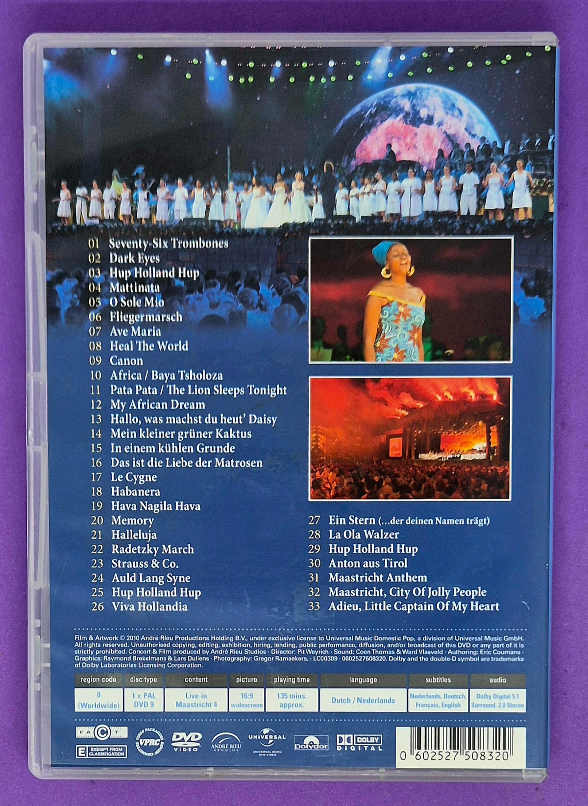 André Rieu - A Midsummer Night's Dream - Live In Maastricht 4 DVD