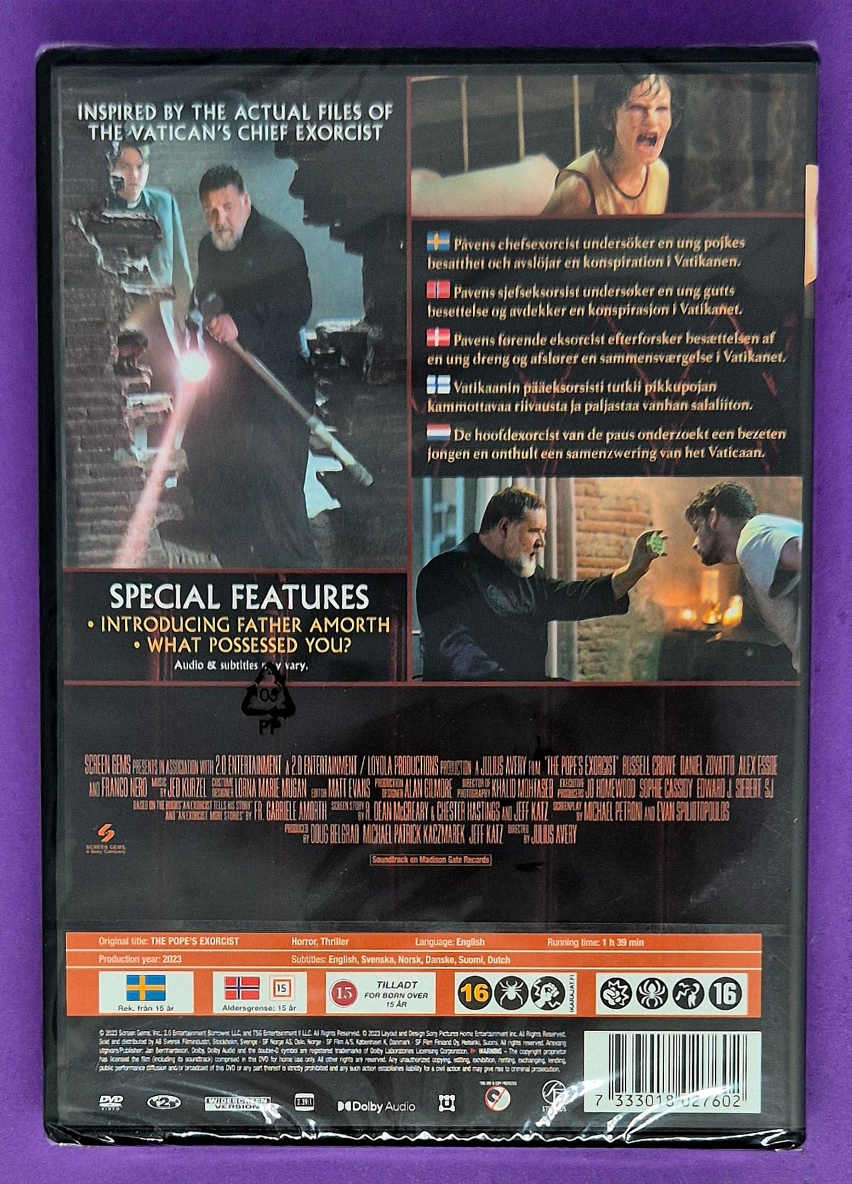 The Pope's Exorcist DVD