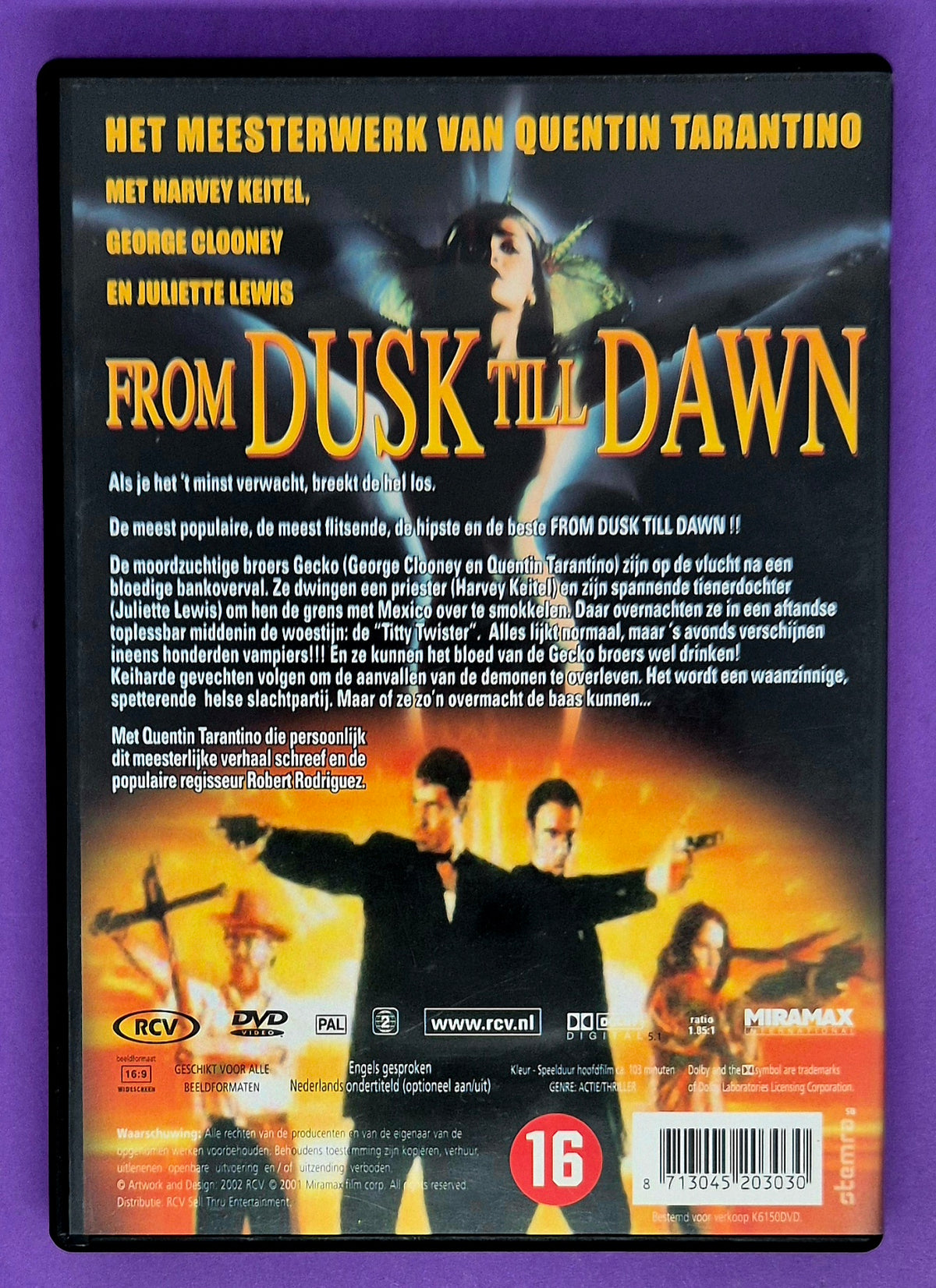 From Dusk Till Dawn DVD