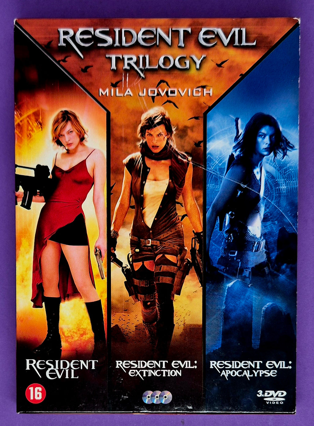 Resident Evil Trilogy - 3 Disc DVD
