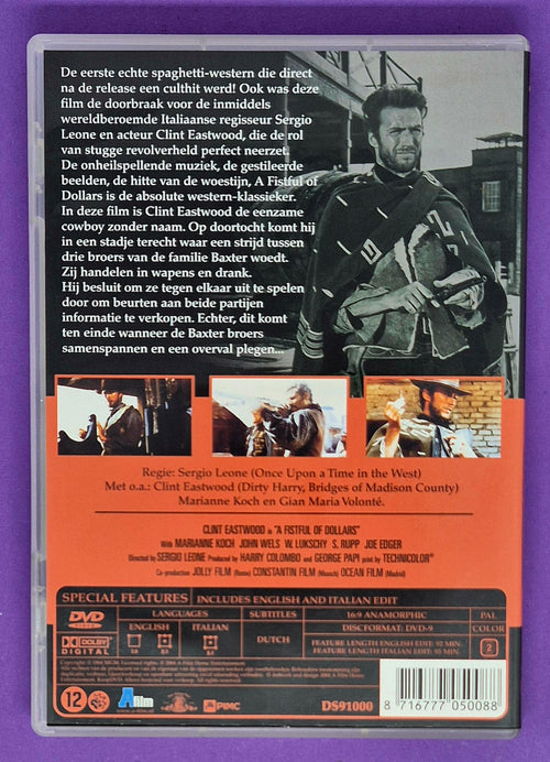 A Fistful Of Dollars DVD