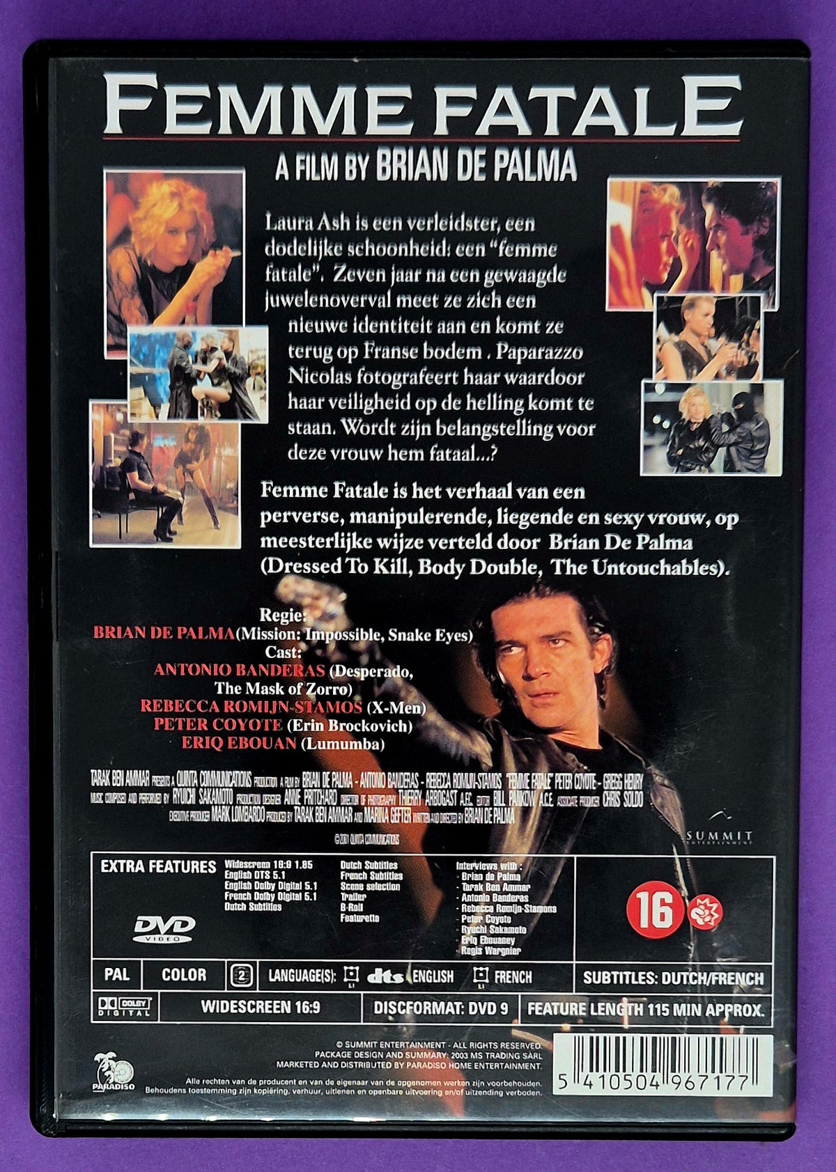 Femme Fatale DVD