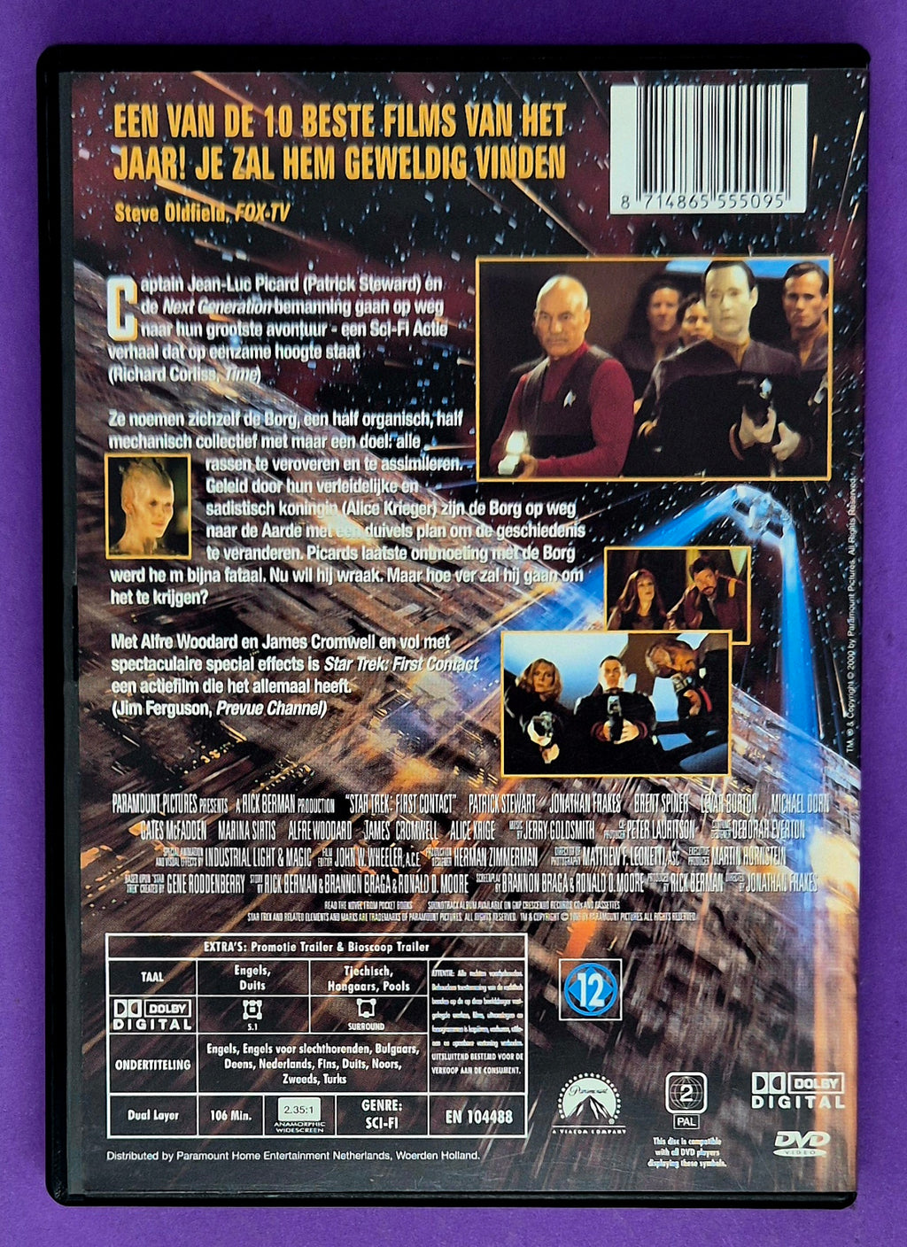 Star Trek: First Contact DVD