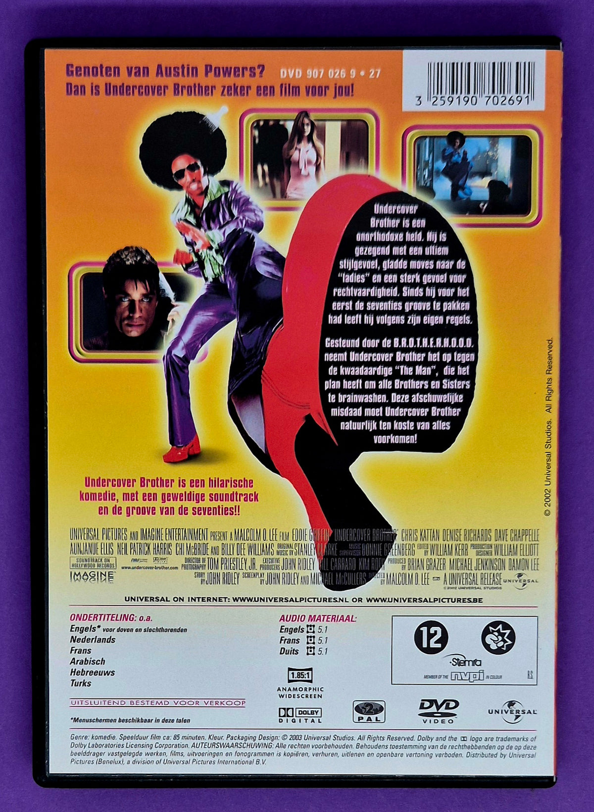 Undercover Brother DVD