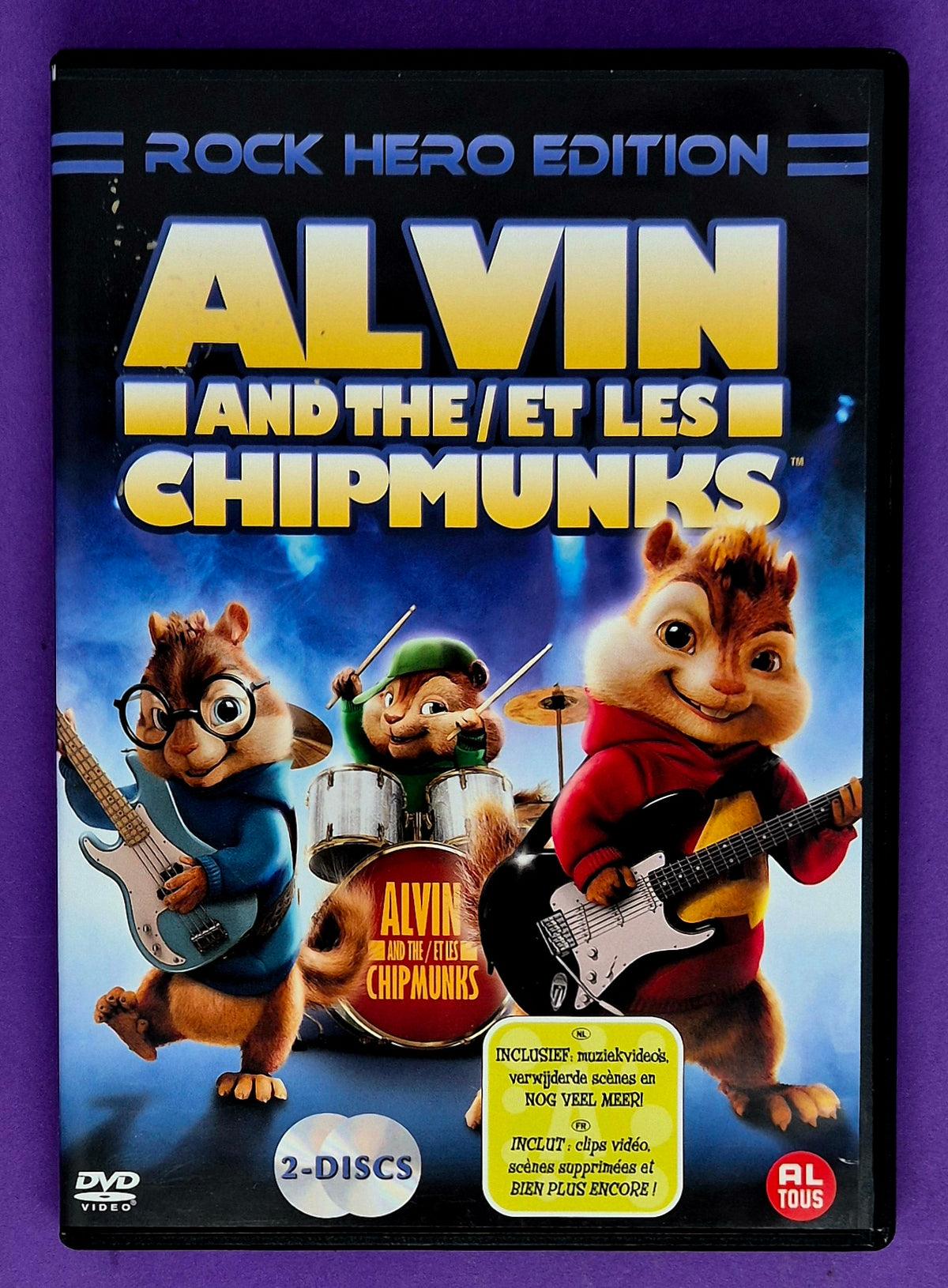 Alvin And The Chipmunks - Rock Hero Edition DVD