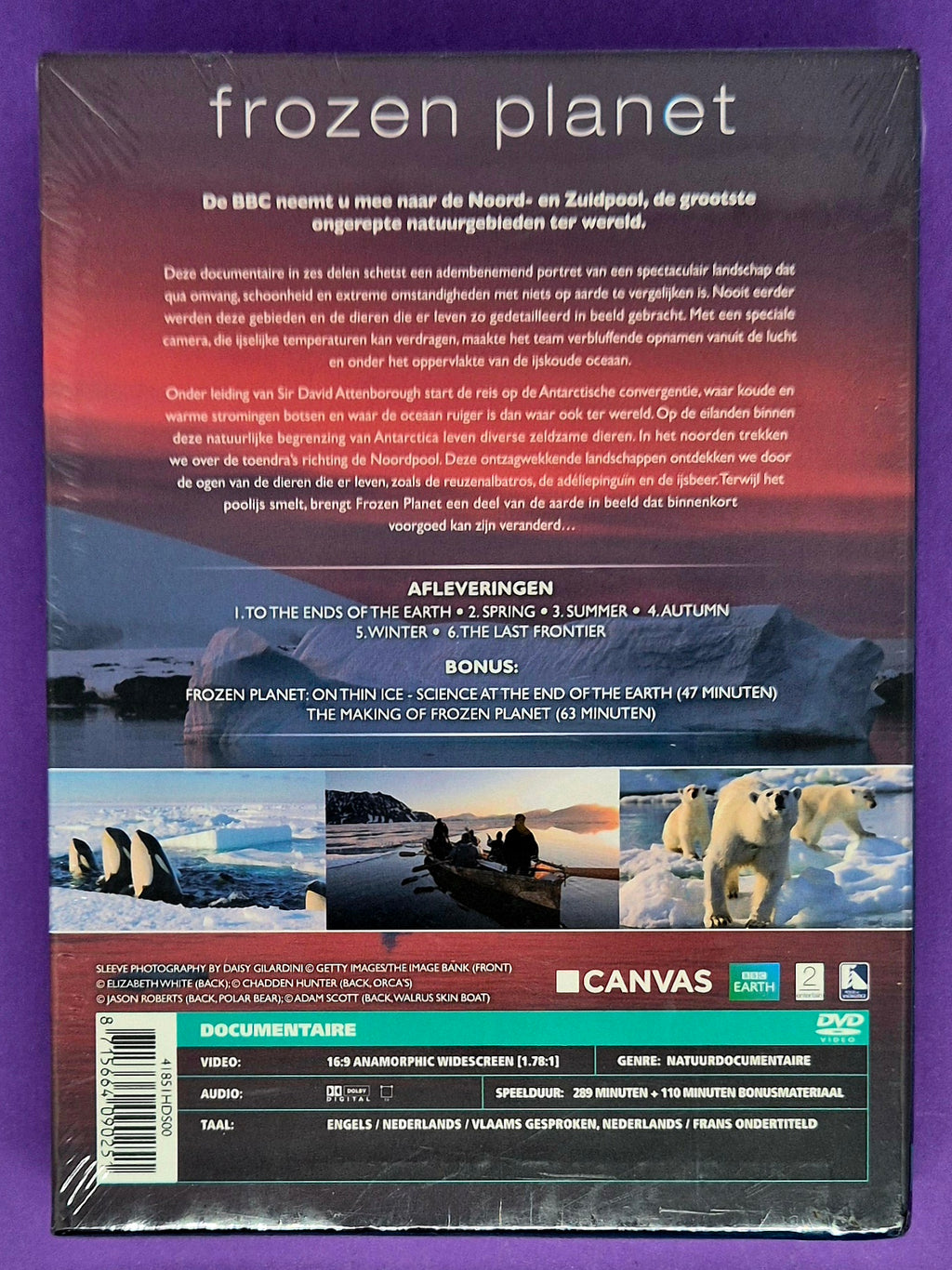 Frozen Planet - De Complete Serie DVD