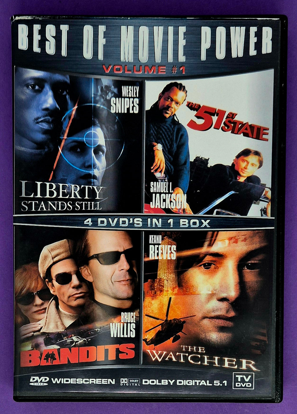 Best Of Movie Power Volume #1 - 4 DVD