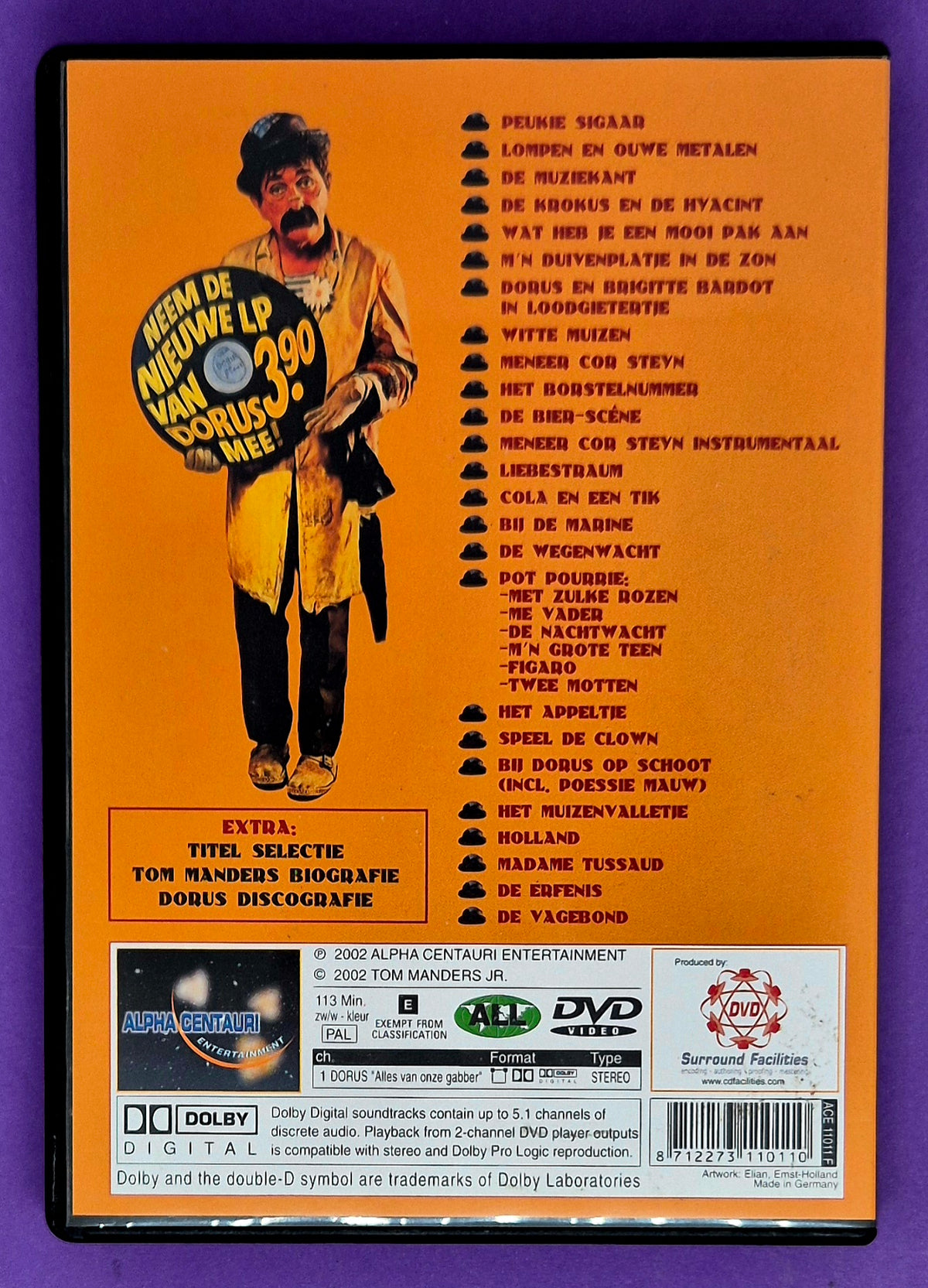 Dorus - Alles Van Onze Gabber DVD