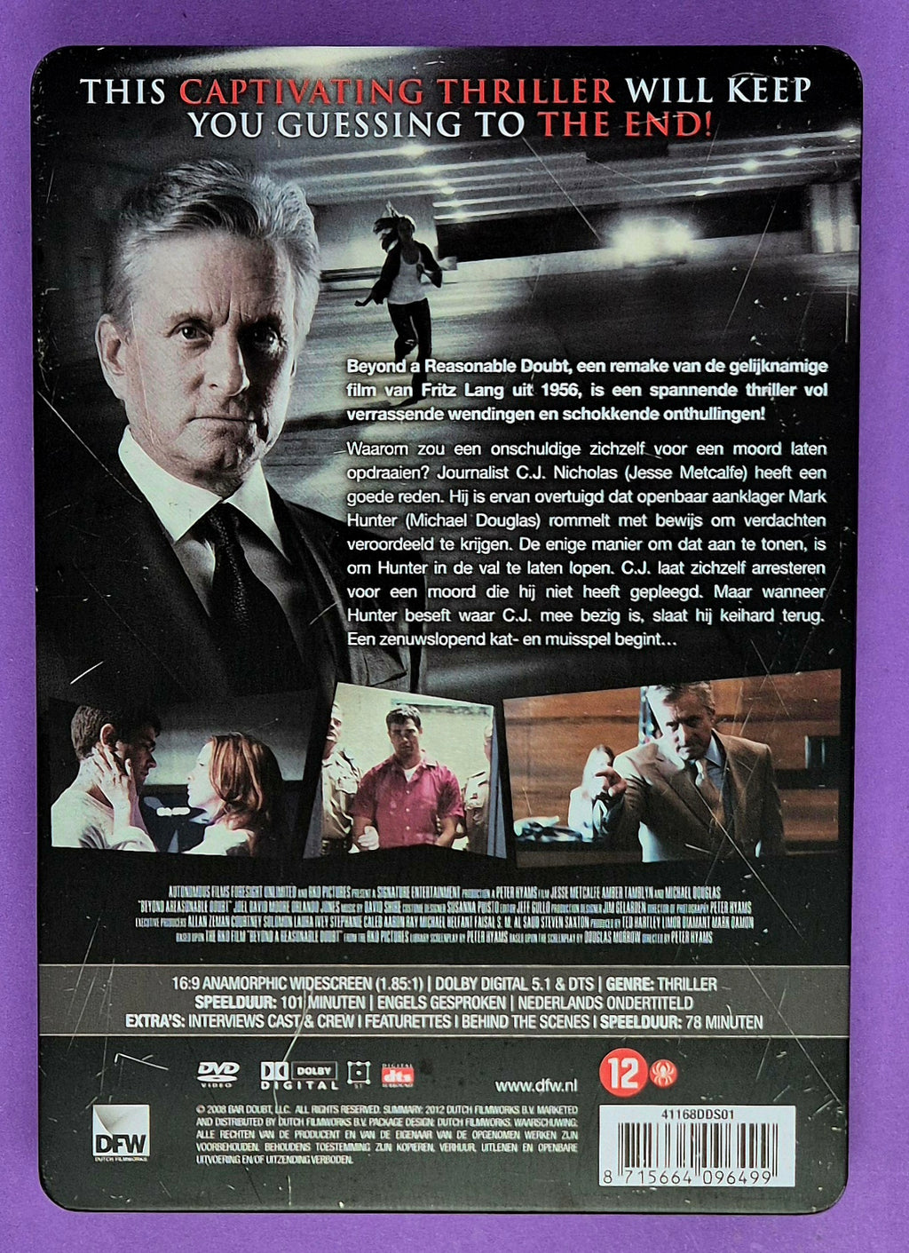 Beyond A Reasonable Doubt - Limited Edition Steelcase DVD