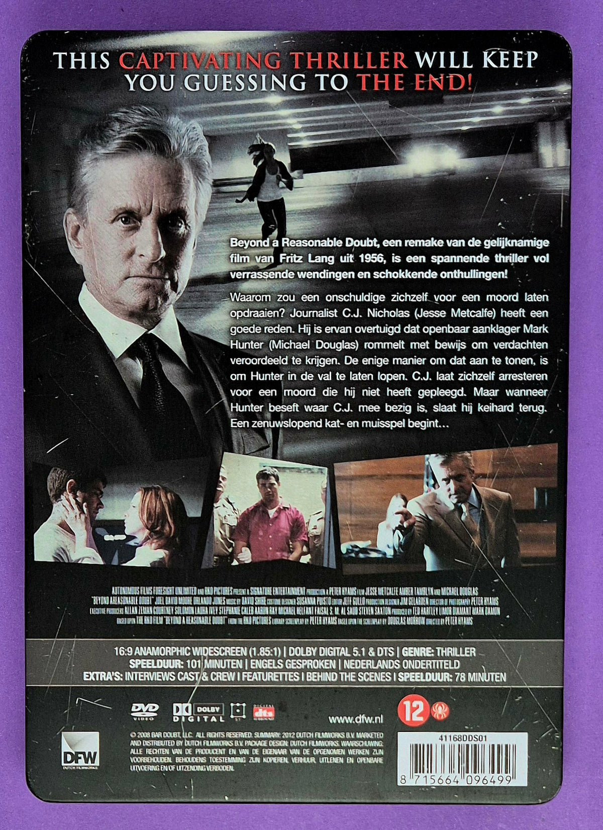 Beyond A Reasonable Doubt - Limited Edition Steelcase DVD